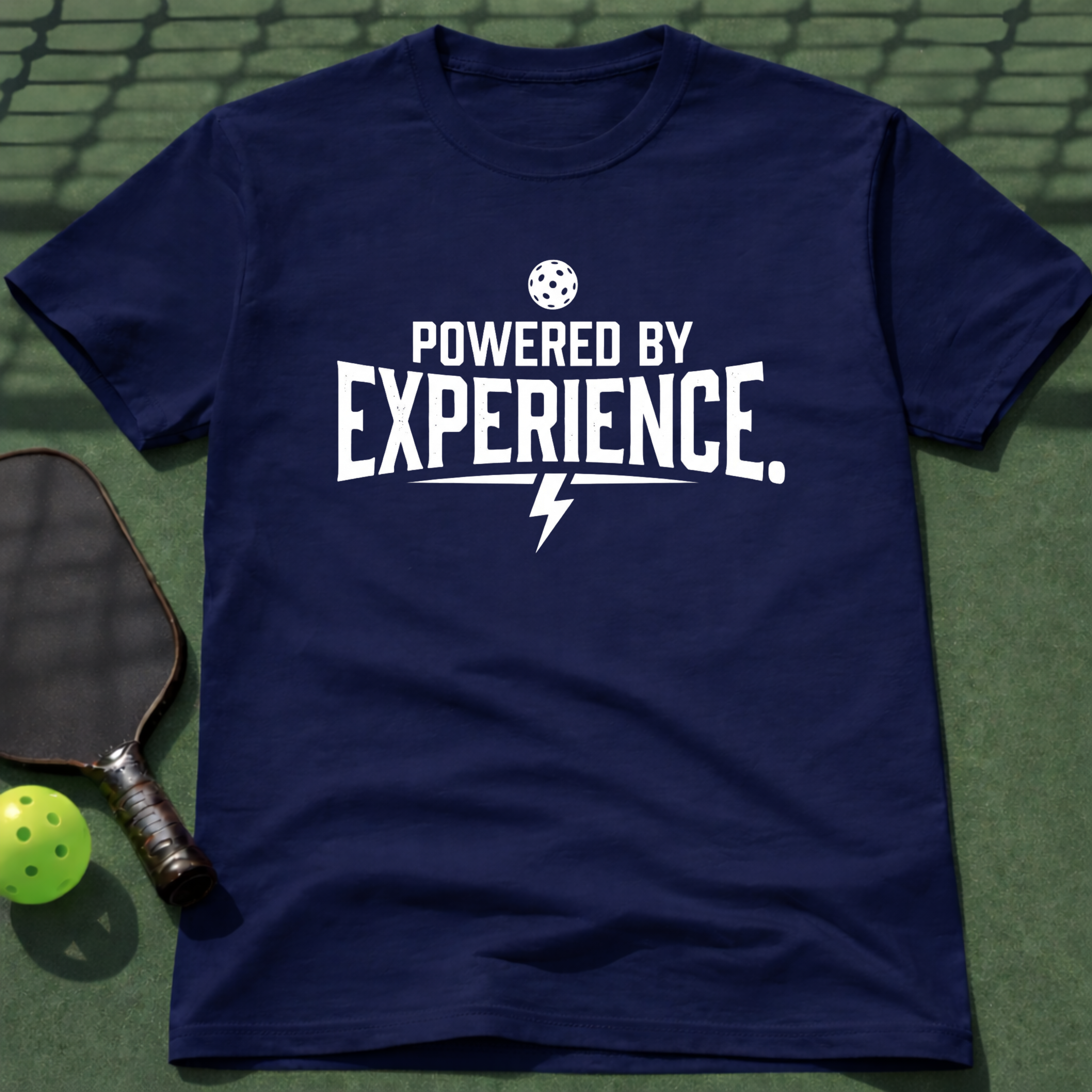 Powered By Experience. T-Shirt
