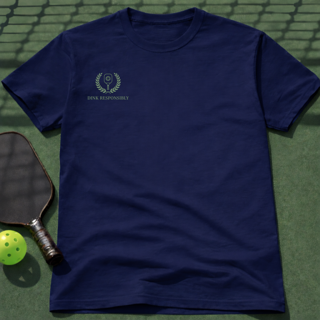 Dink Responsibly T-Shirt (Chest Print)