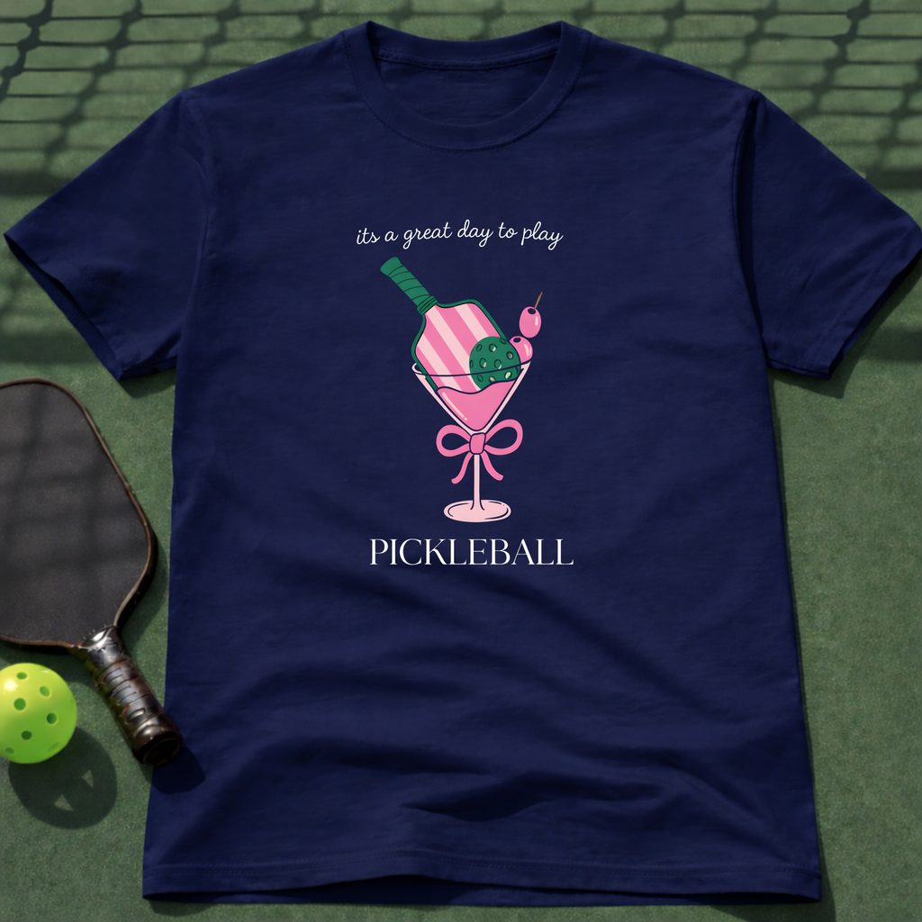 It's A Great Day To Play Pickleball T-Shirt