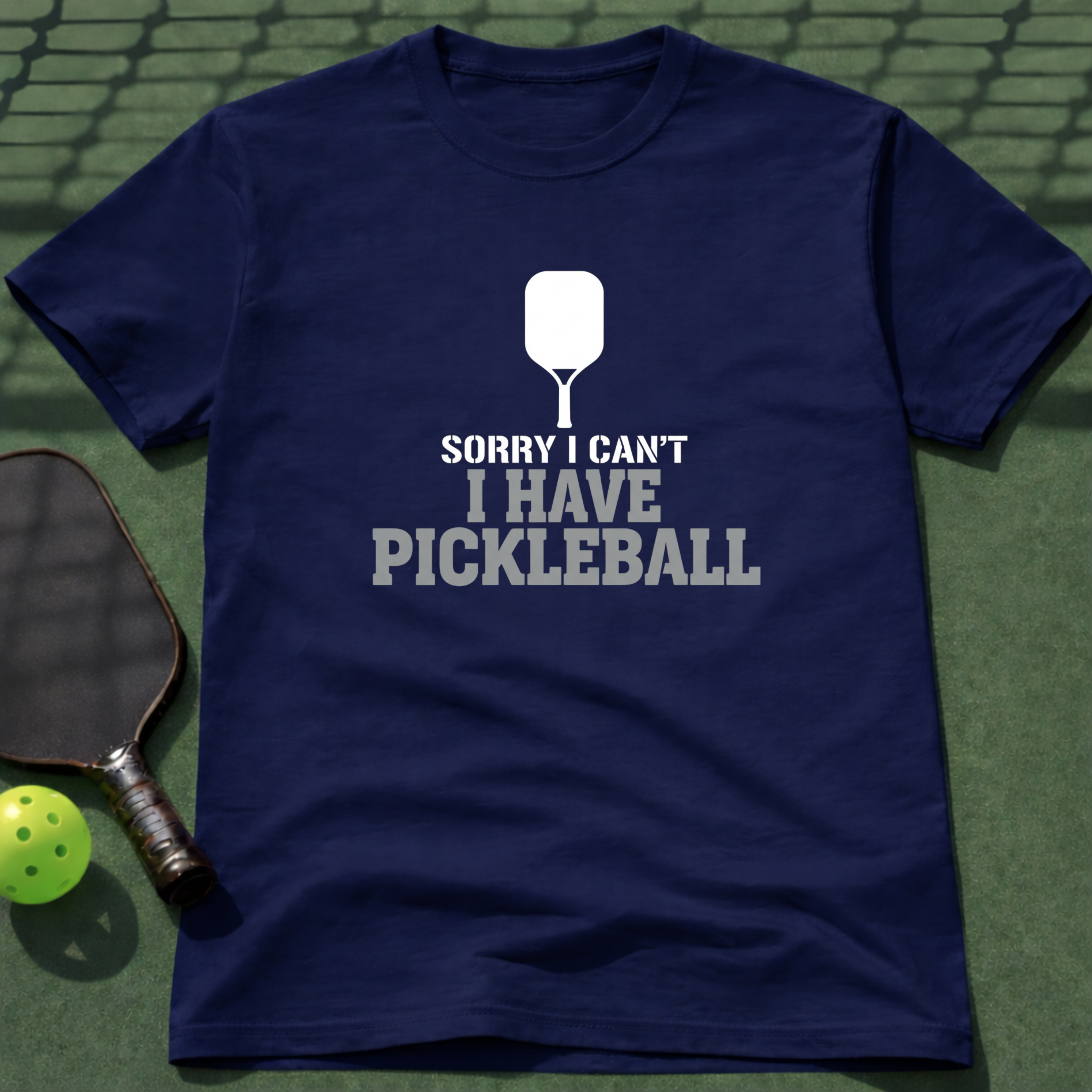 Sorry I Can't I Have Pickleball T-Shirt