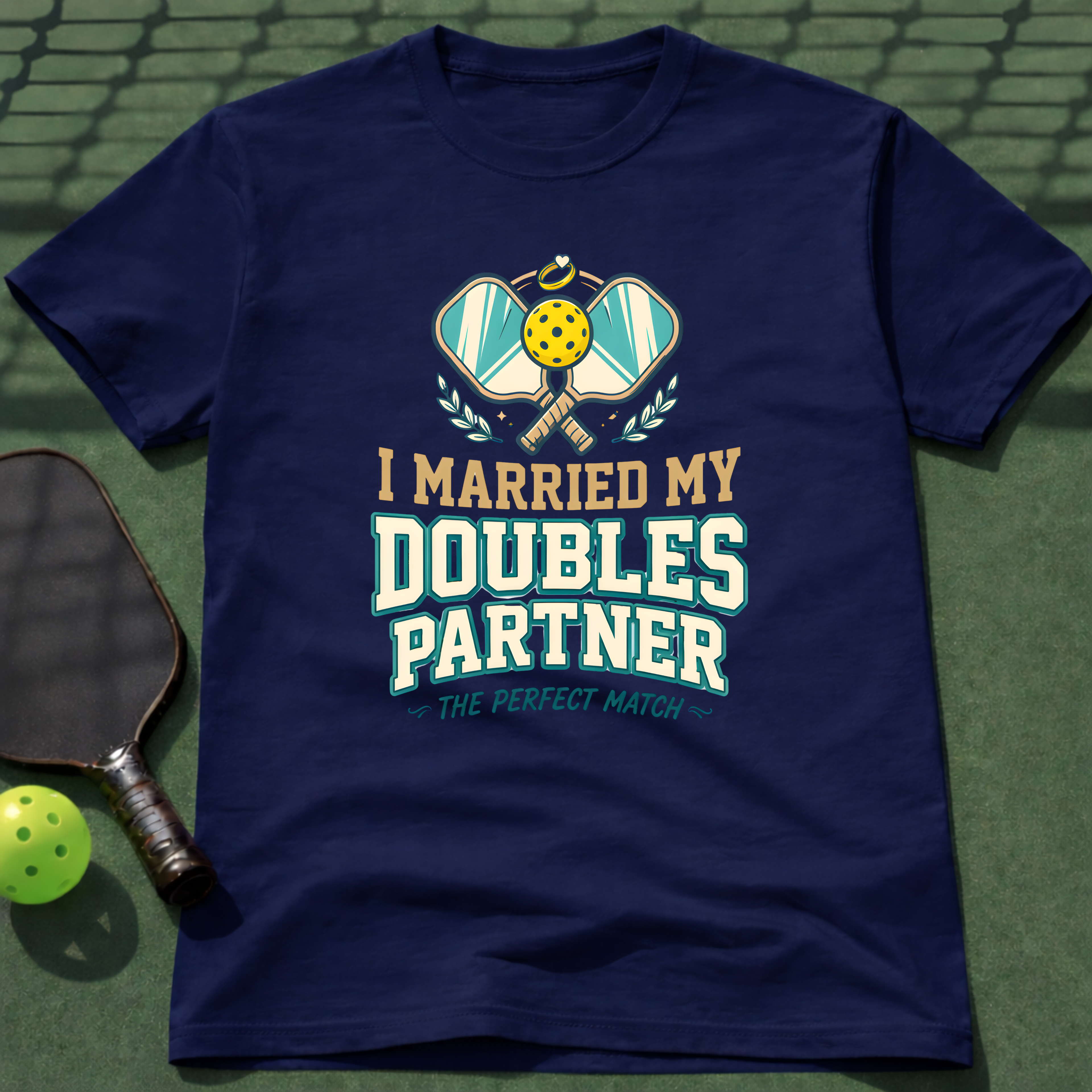 I Married My Doubles Partner T-Shirt