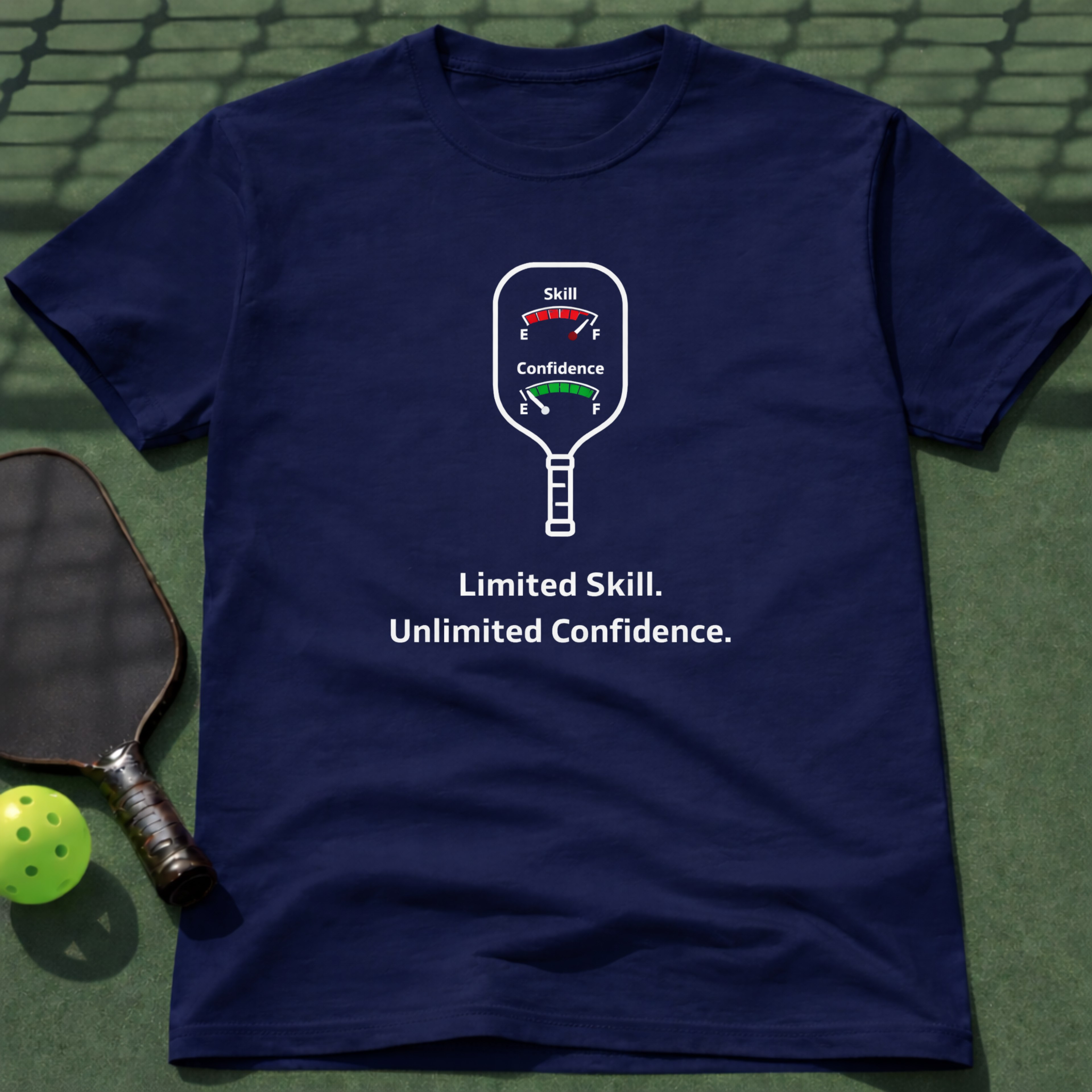 Limited Skill. Unlimited Confidence. T-Shirt
