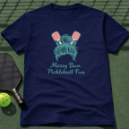 Messy Bun, Pickleball Fun. T-Shirt