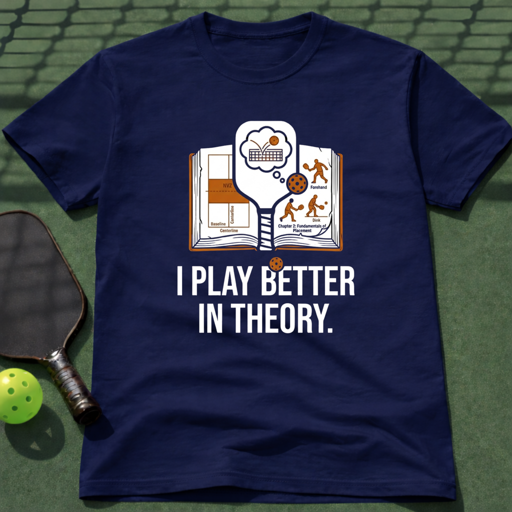I Play Better In Theory. T-Shirt