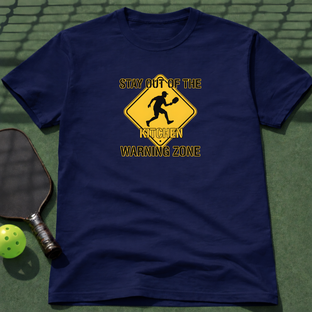 Warning Zone: Stay Out Of The Kitchen T-Shirt