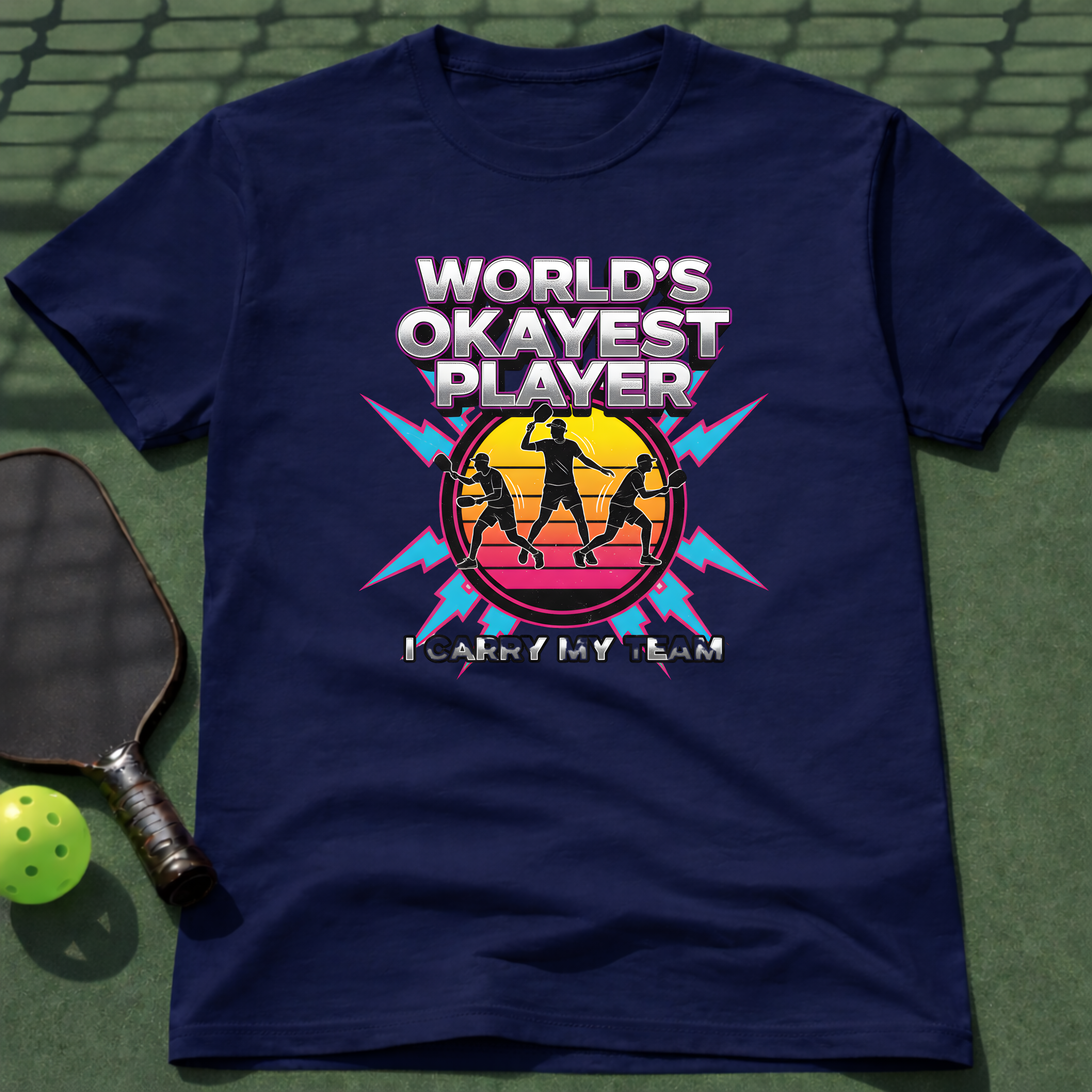 World's Okayest Player Comic T-Shirt