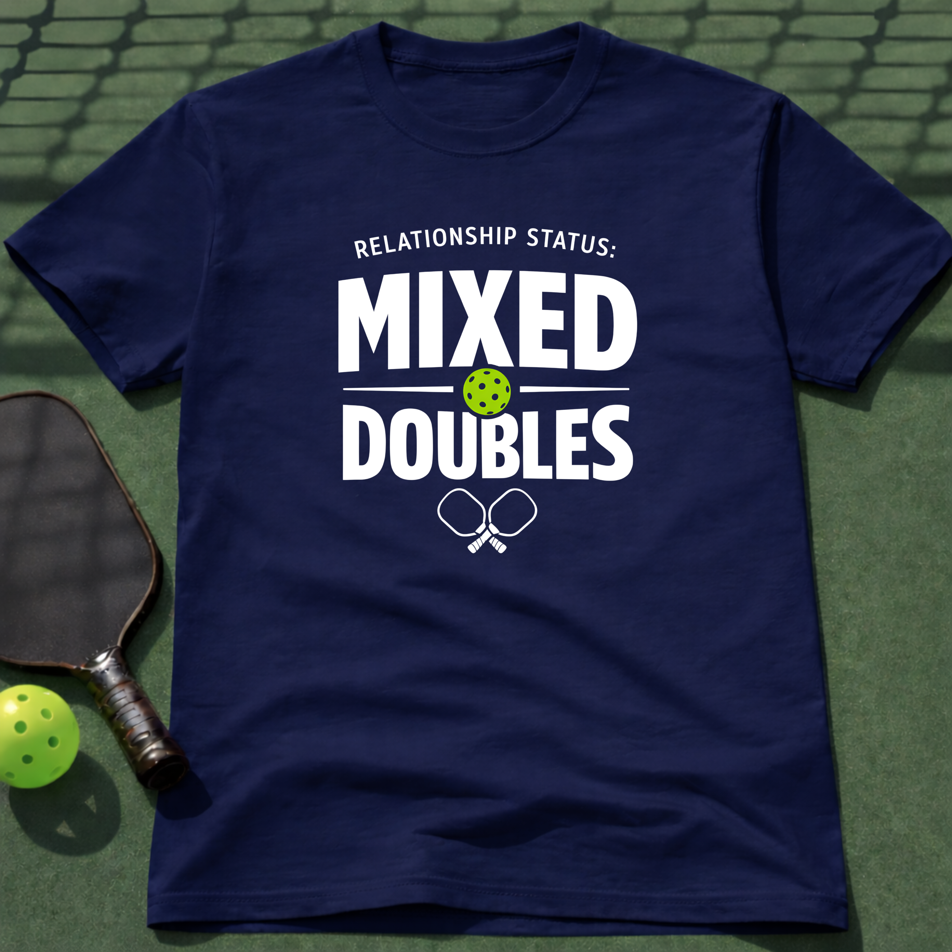 Relationship Status: Mixed Doubles T-Shirt