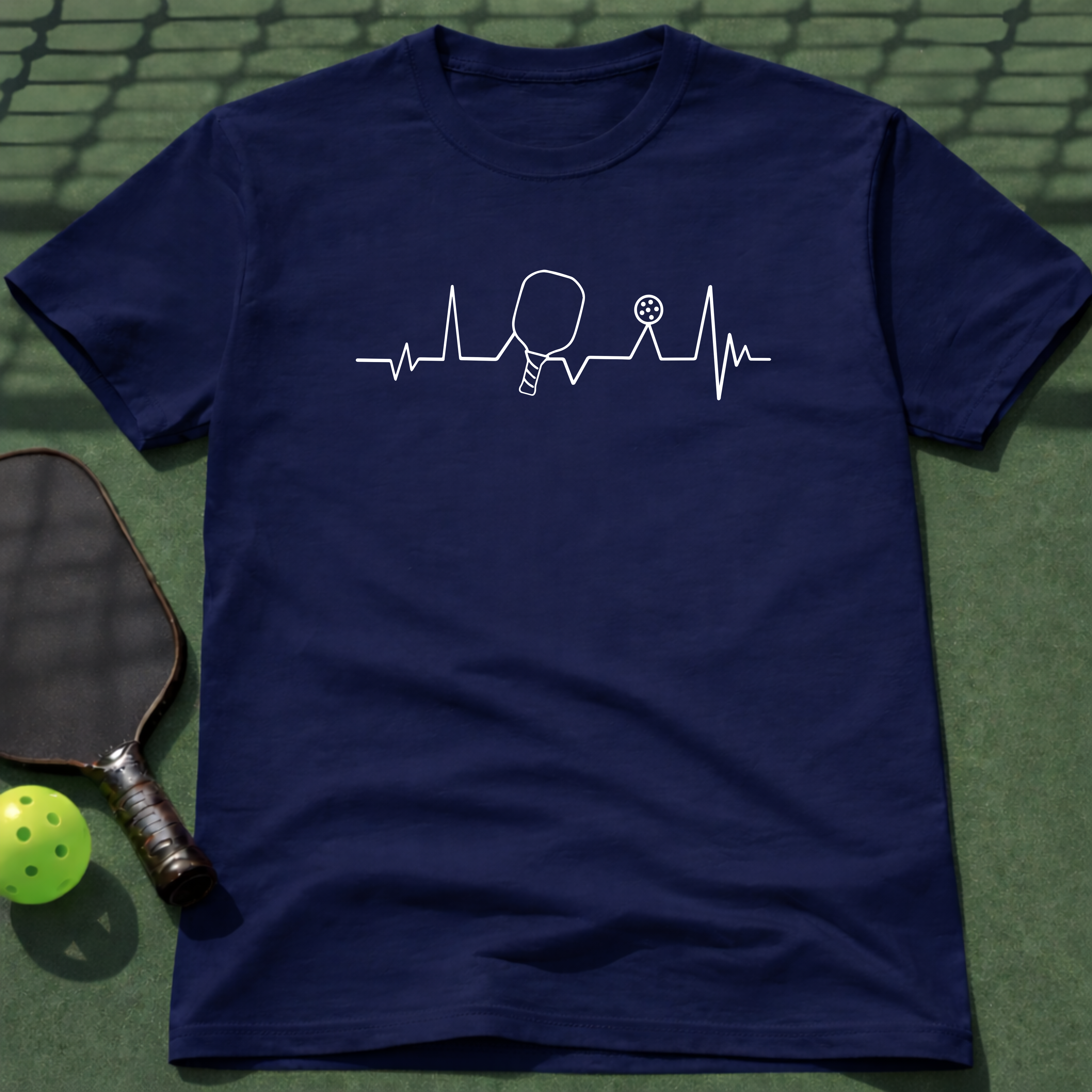 Pickleball Heartbeat T-Shirt