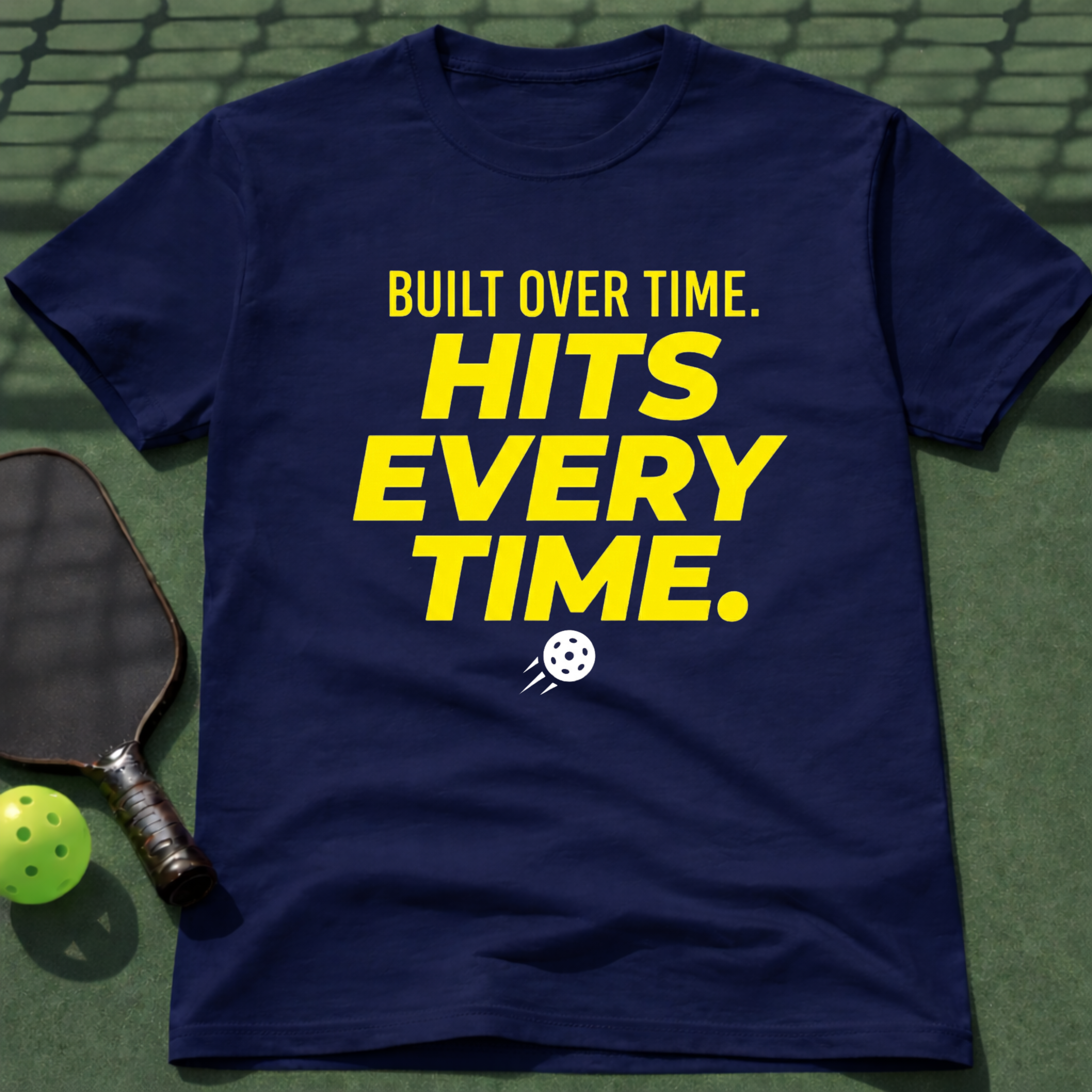 Built Over Time. Hits Every Time. T-Shirt