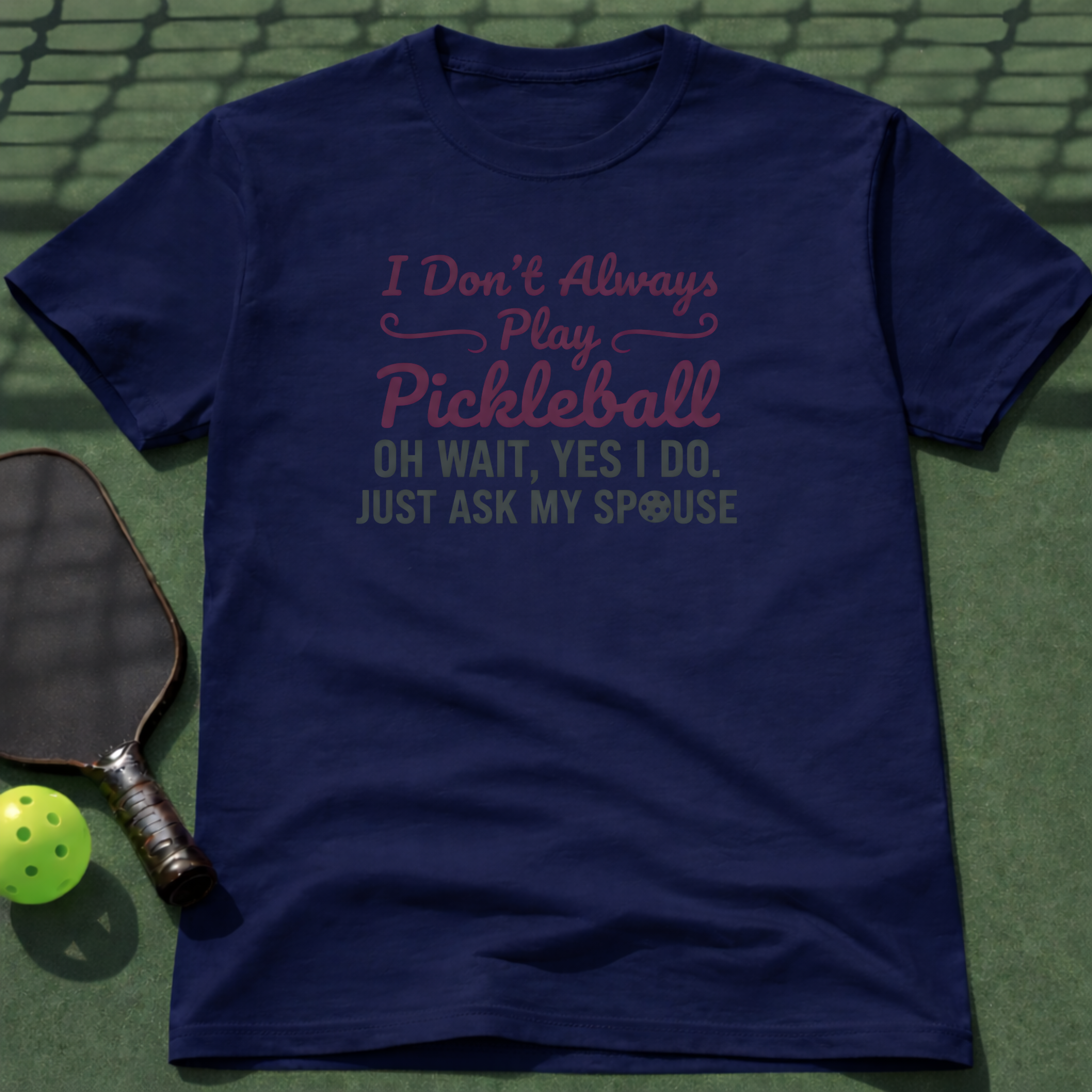 I Don't Always Play Pickleball T-Shirt