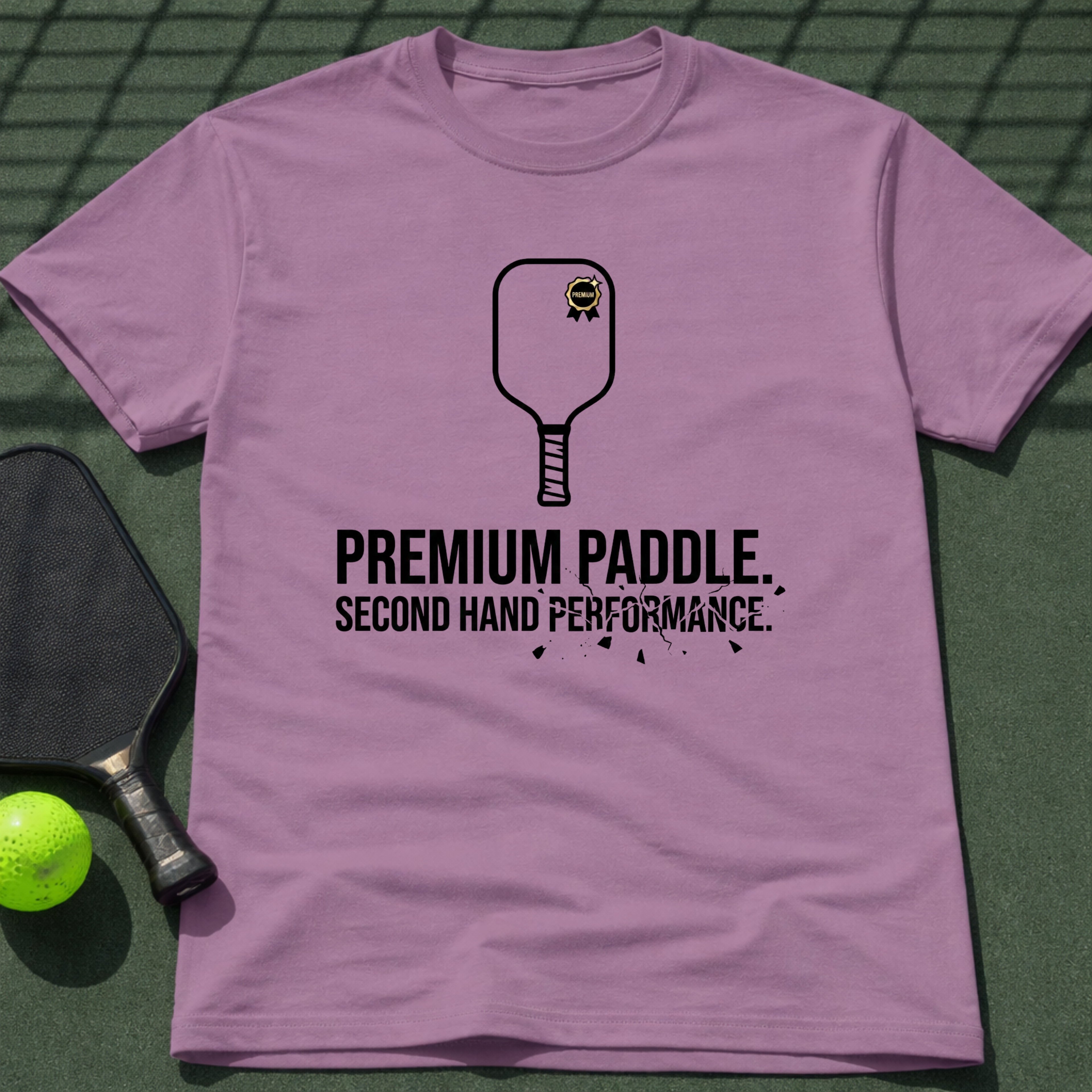 Premium Paddle. Second Hand Performance. T-Shirt