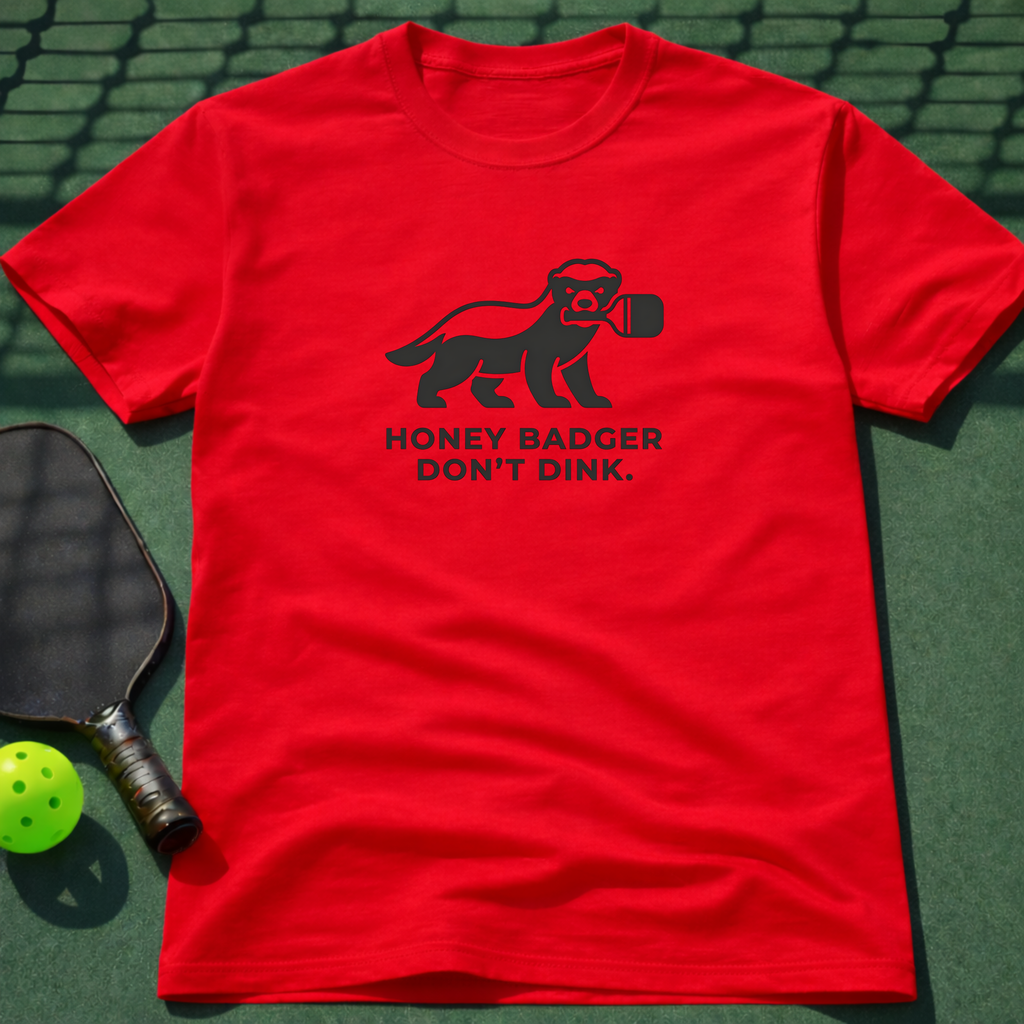 Honey Badger Don't Dink T-Shirt