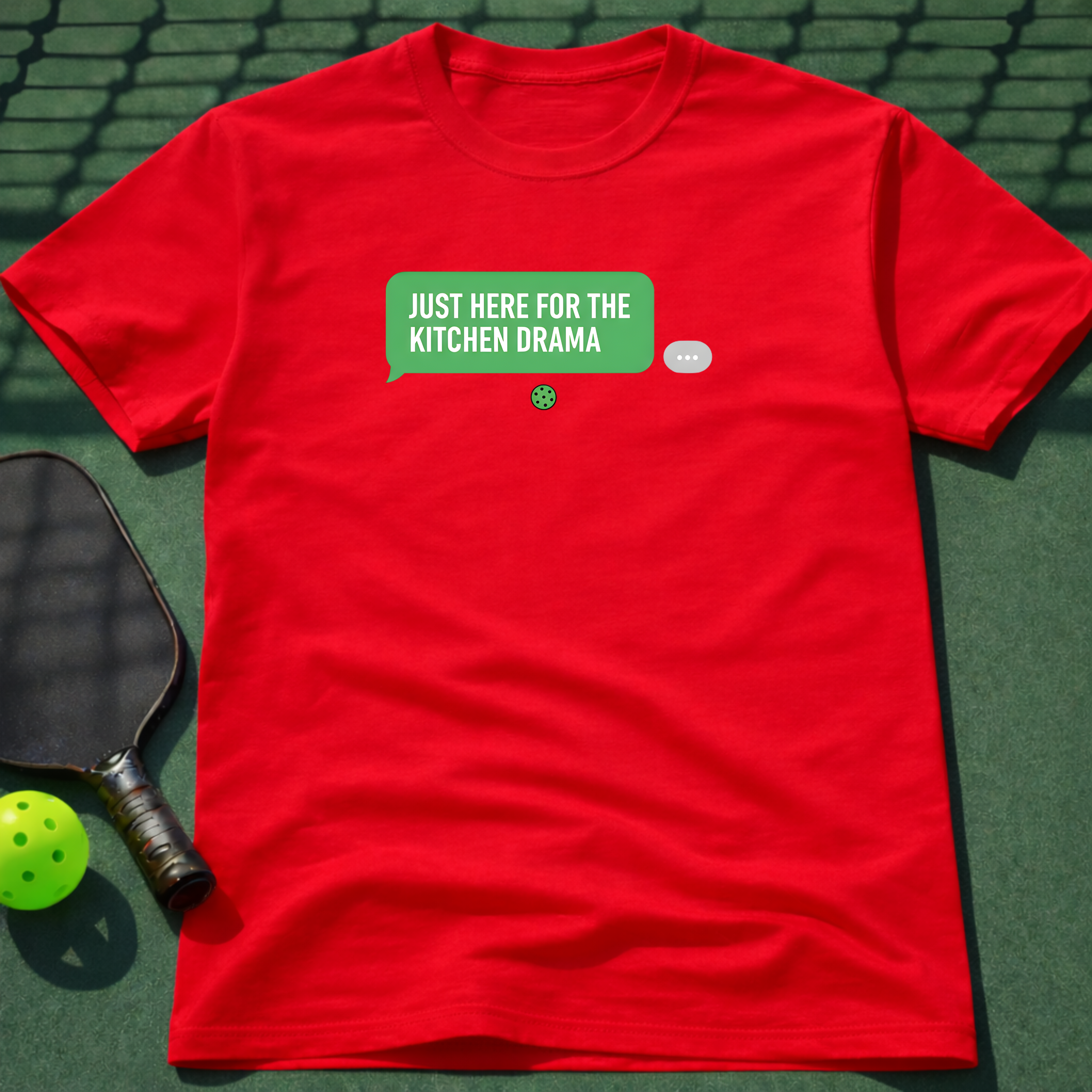 Just Here For The Kitchen Drama T-Shirt