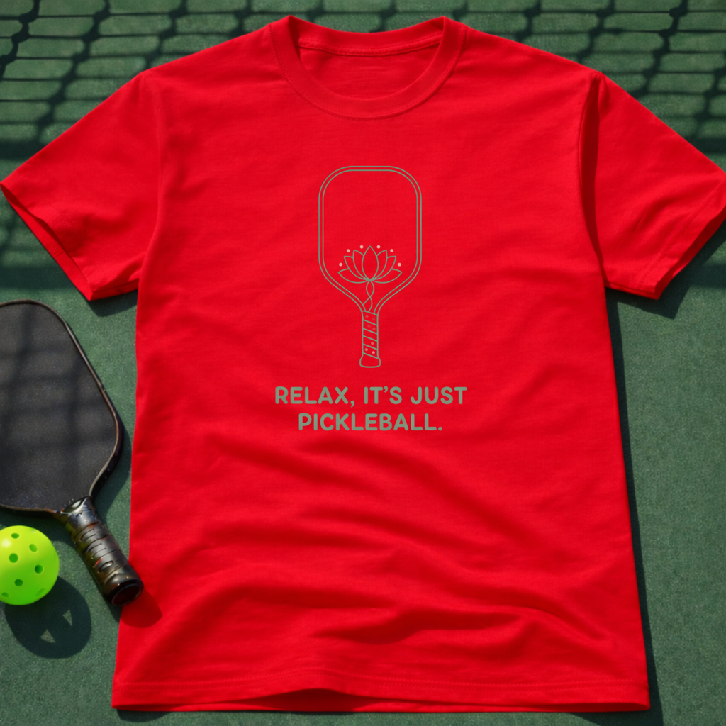 Relax it's Just Pickleball T-Shirt