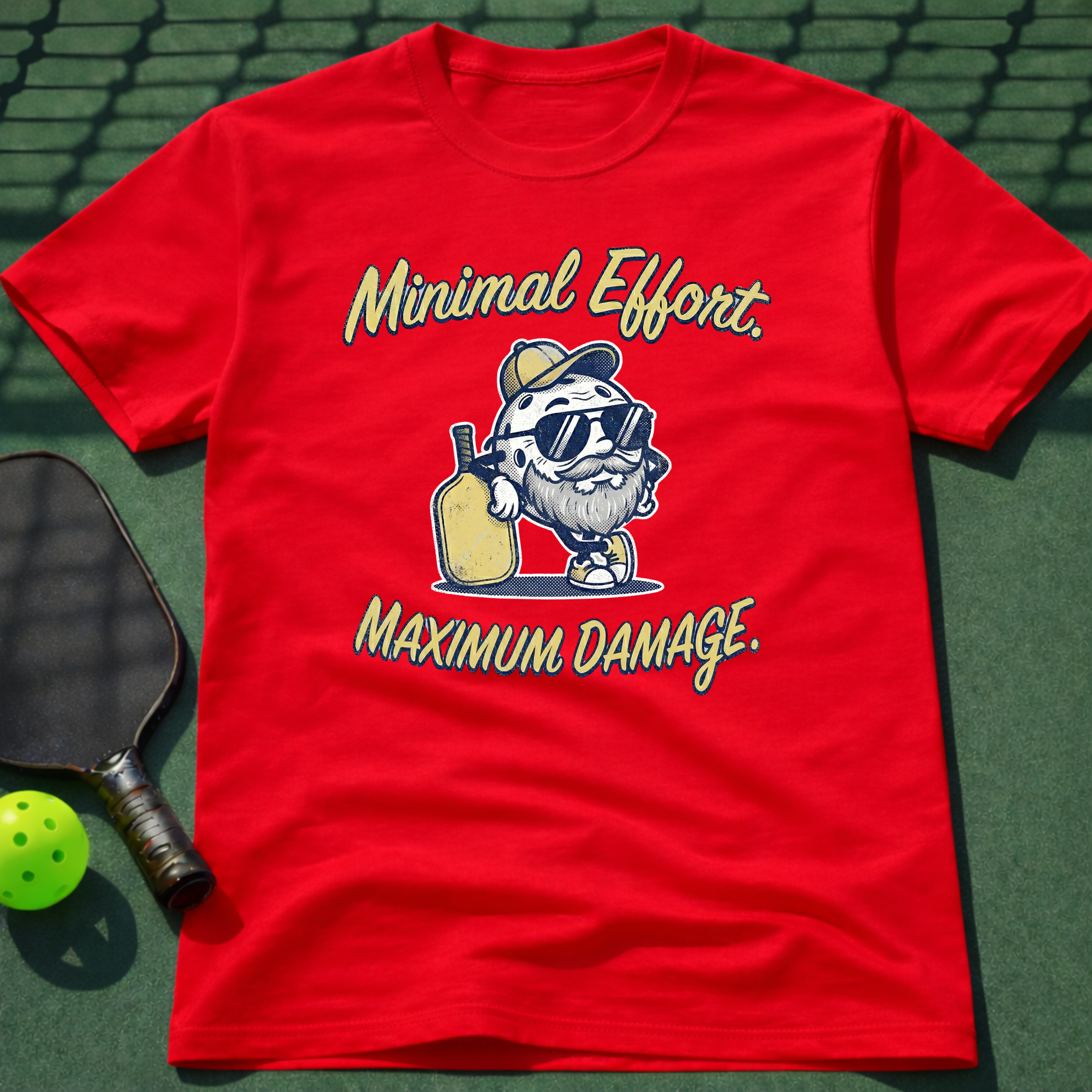 Minimal Effort Maximum Damage  T-Shirt