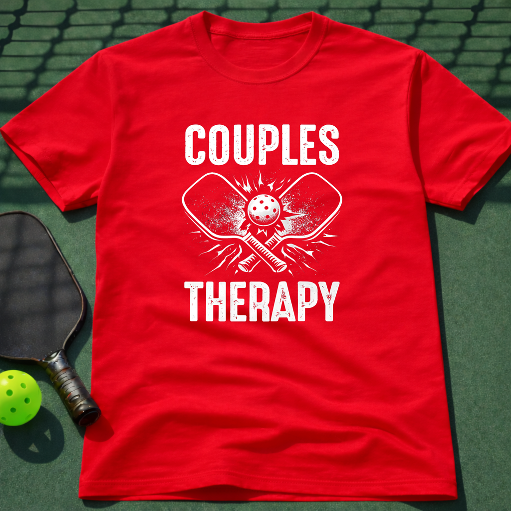 Couples Therapy Pickleball T-Shirt