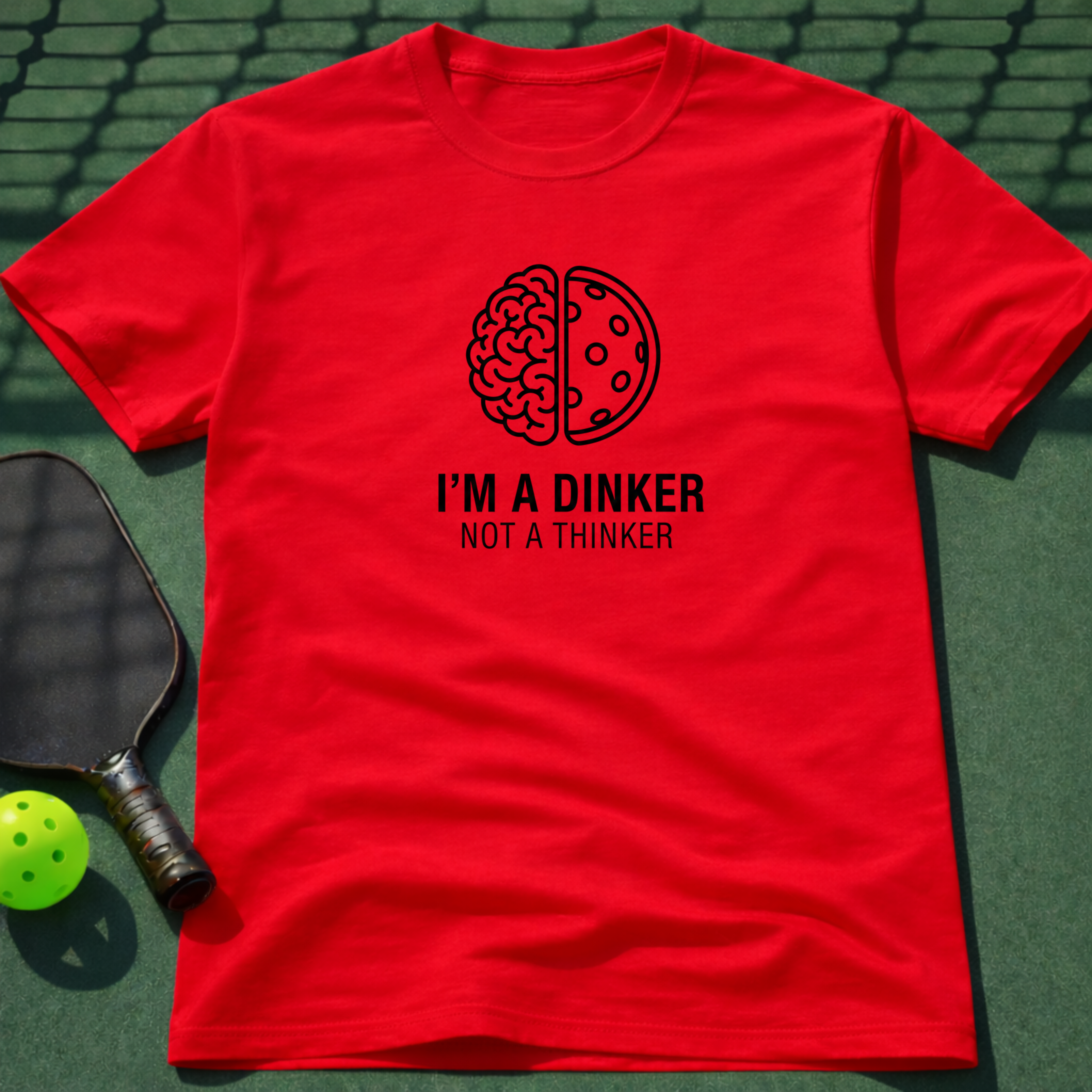 I'm A Dinker Not A Thinker T-Shirt