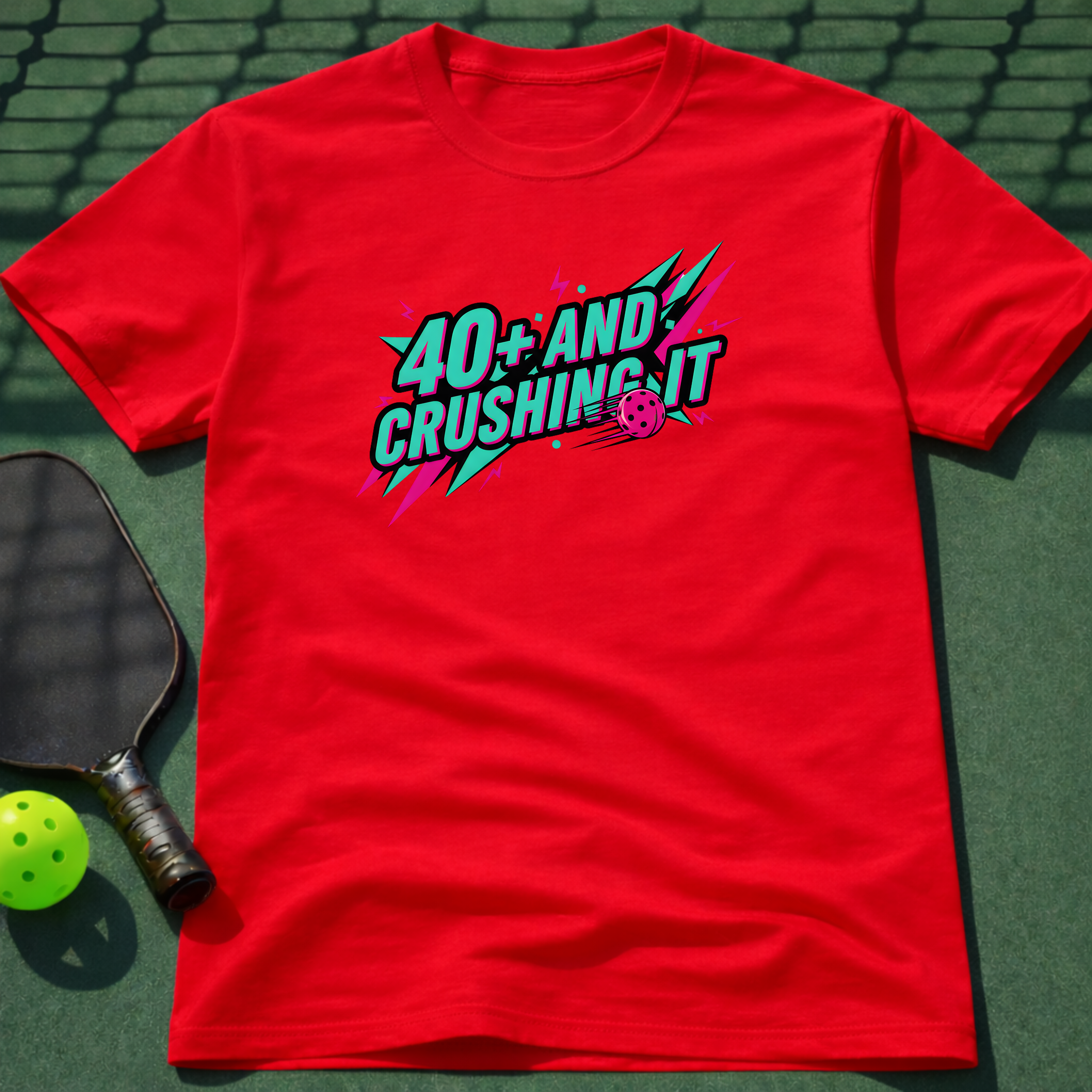 40+ And Crushing It T-Shirt