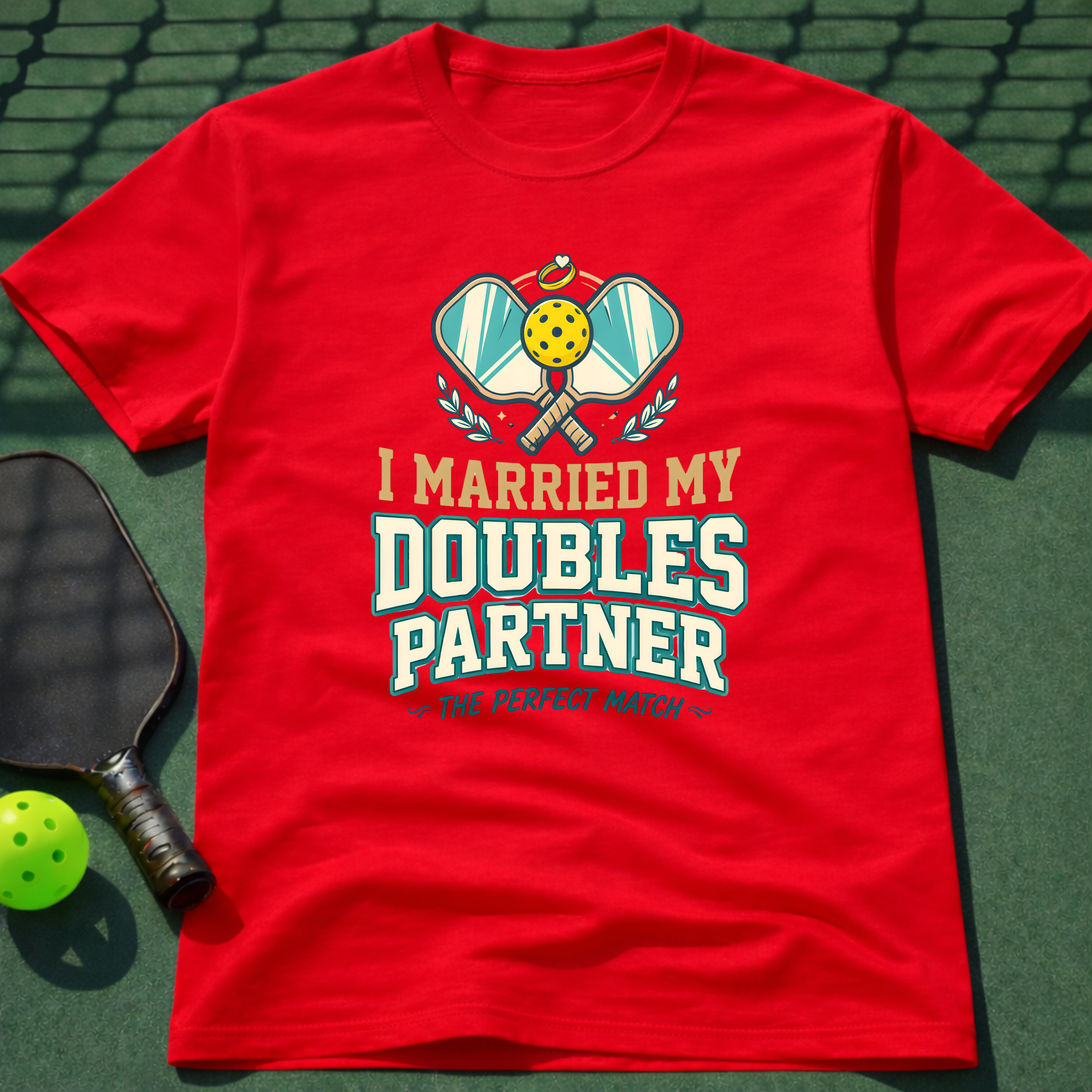 I Married My Doubles Partner T-Shirt