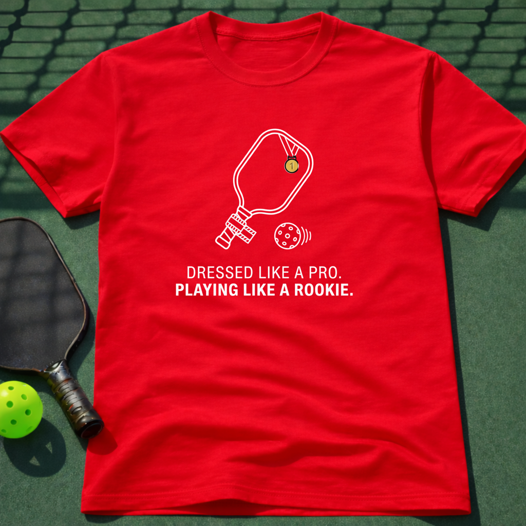 Dressed Like A Pro. Playing Like A Rookie. T-Shirt
