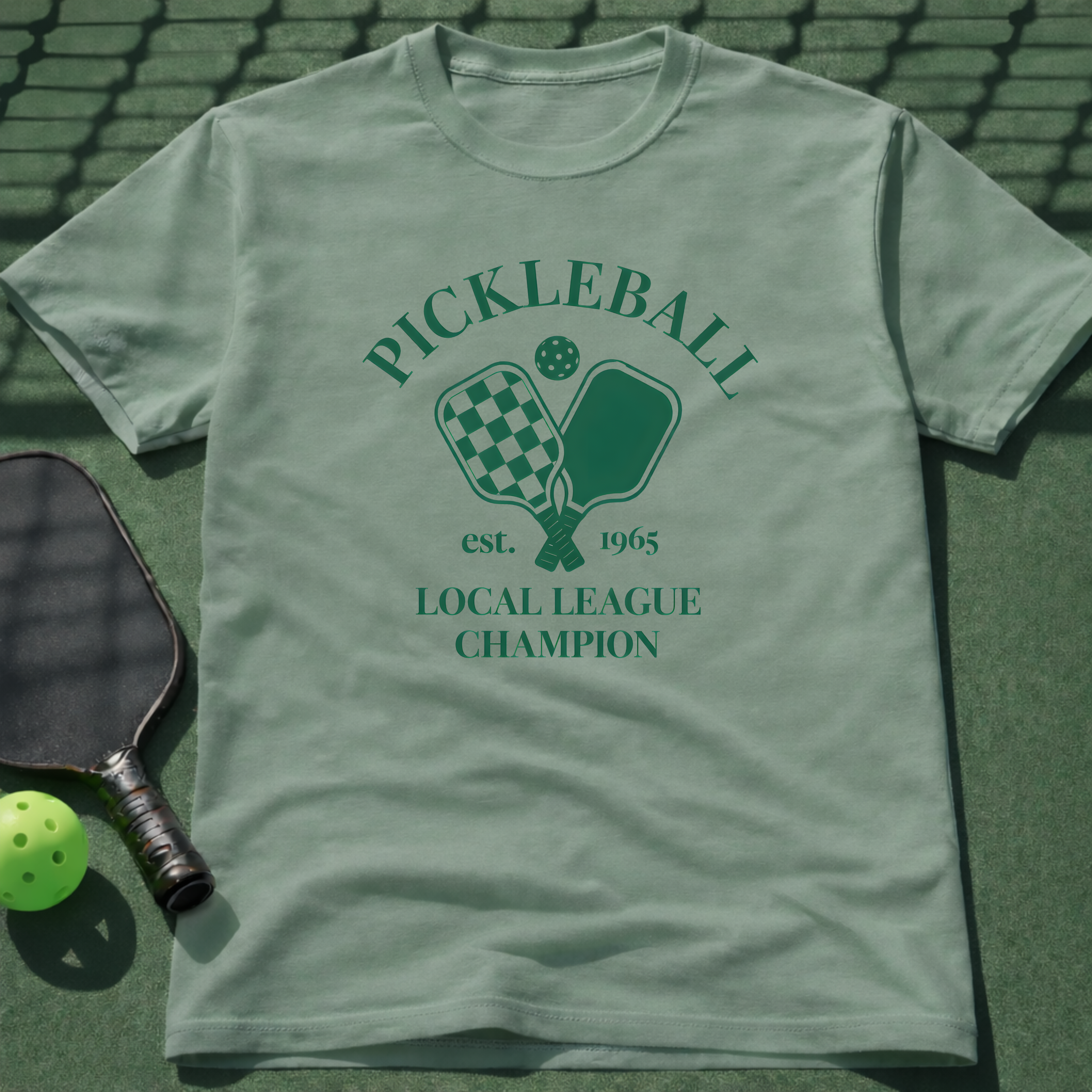 Pickleball Local League Champion T-Shirt