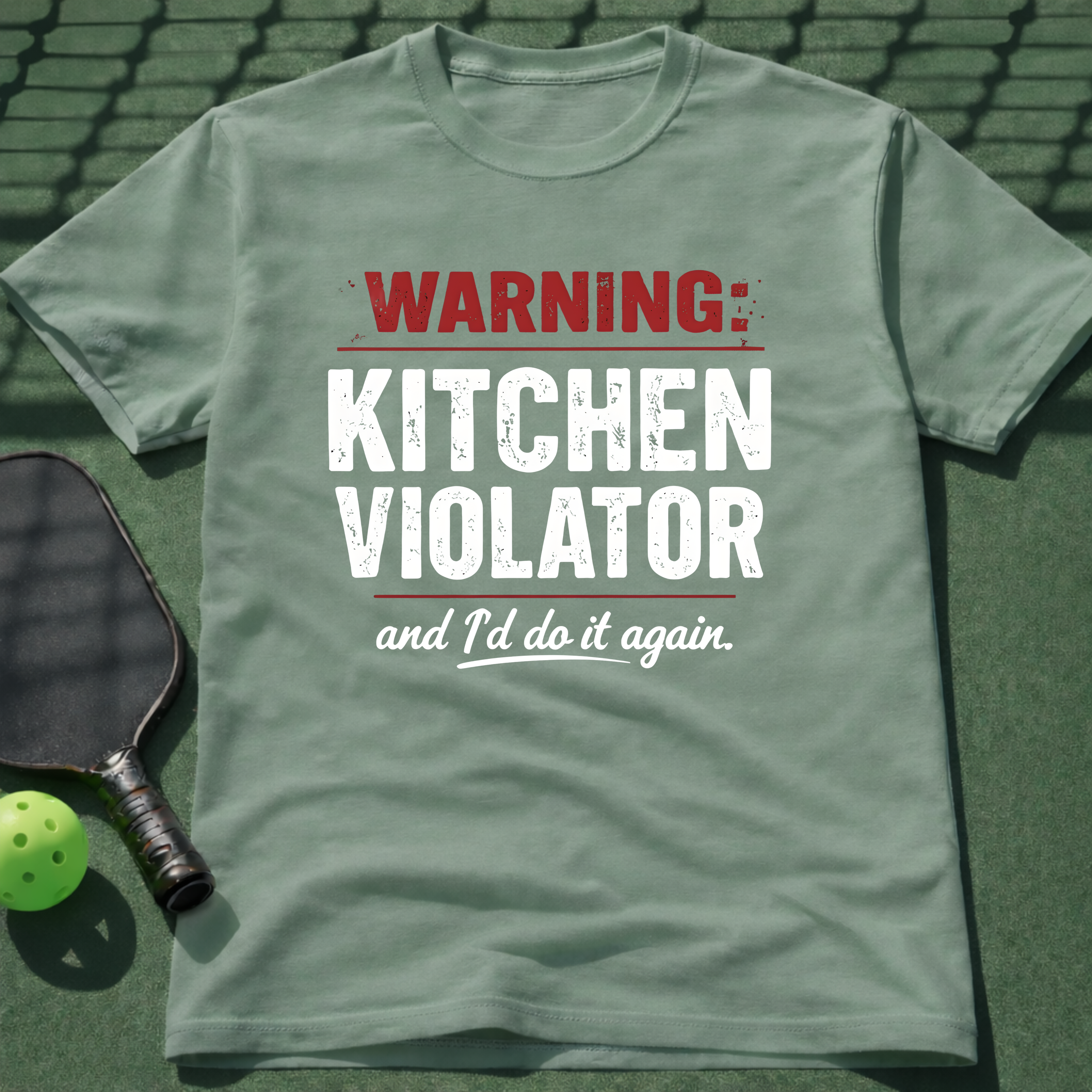 Warning: Kitchen Violator T-Shirt
