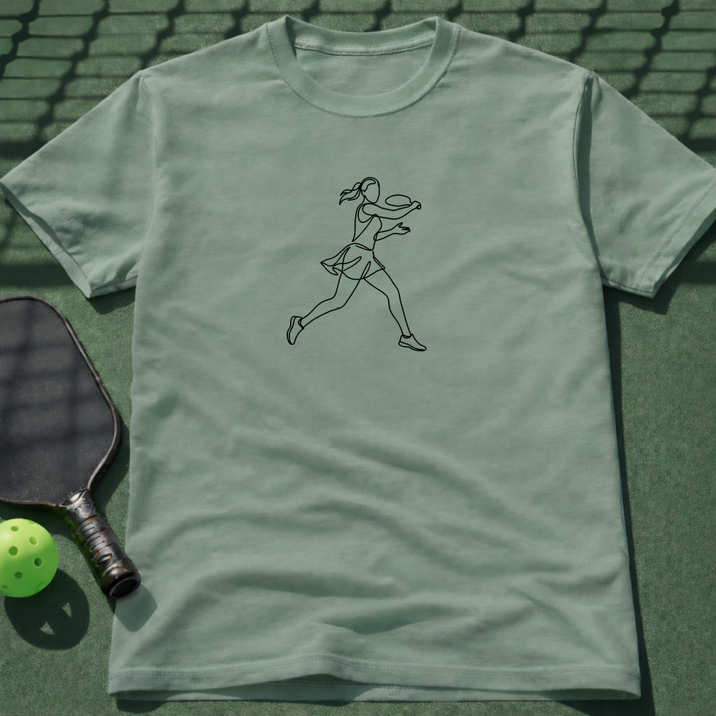 Pickleballer Woman T-Shirt