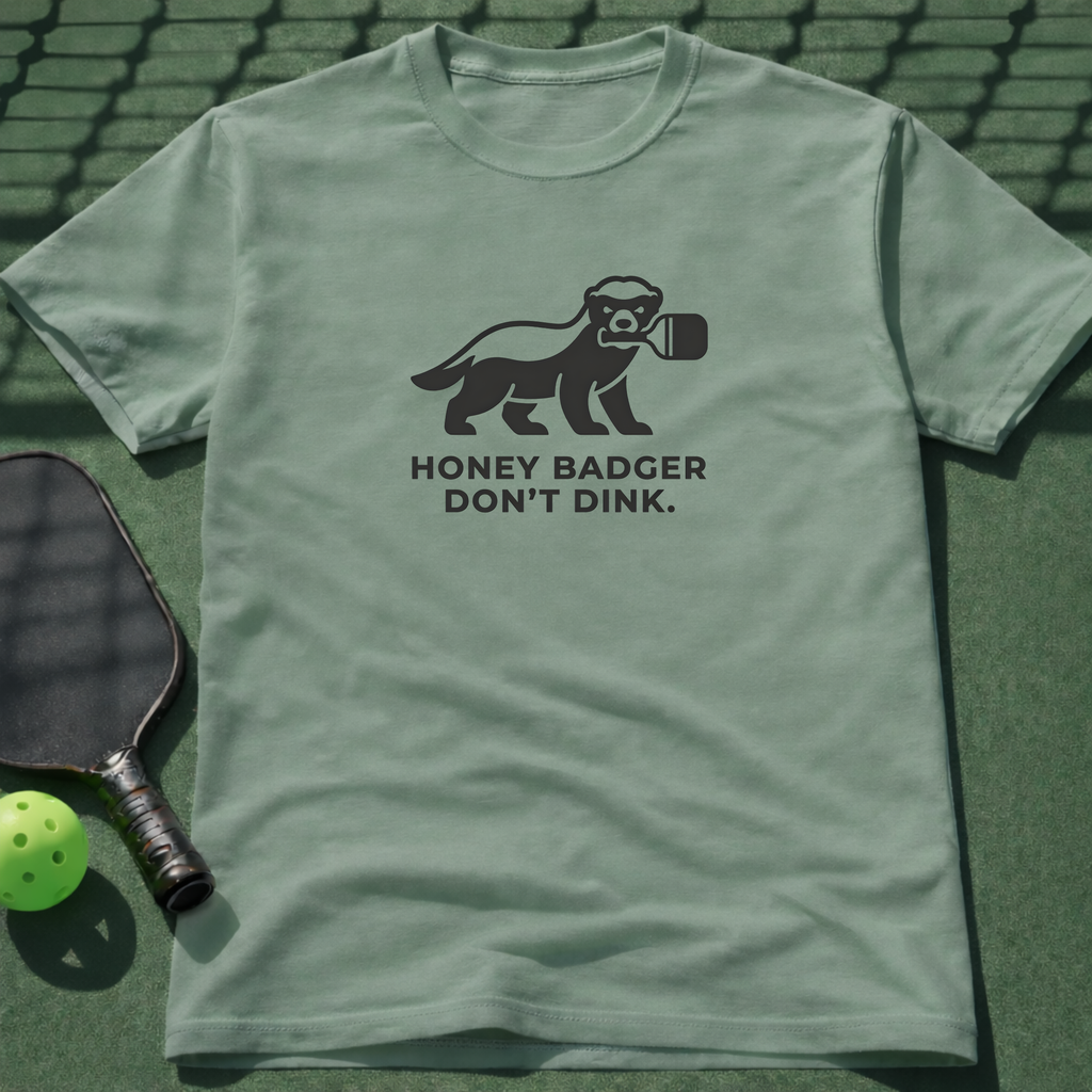 Honey Badger Don't Dink T-Shirt