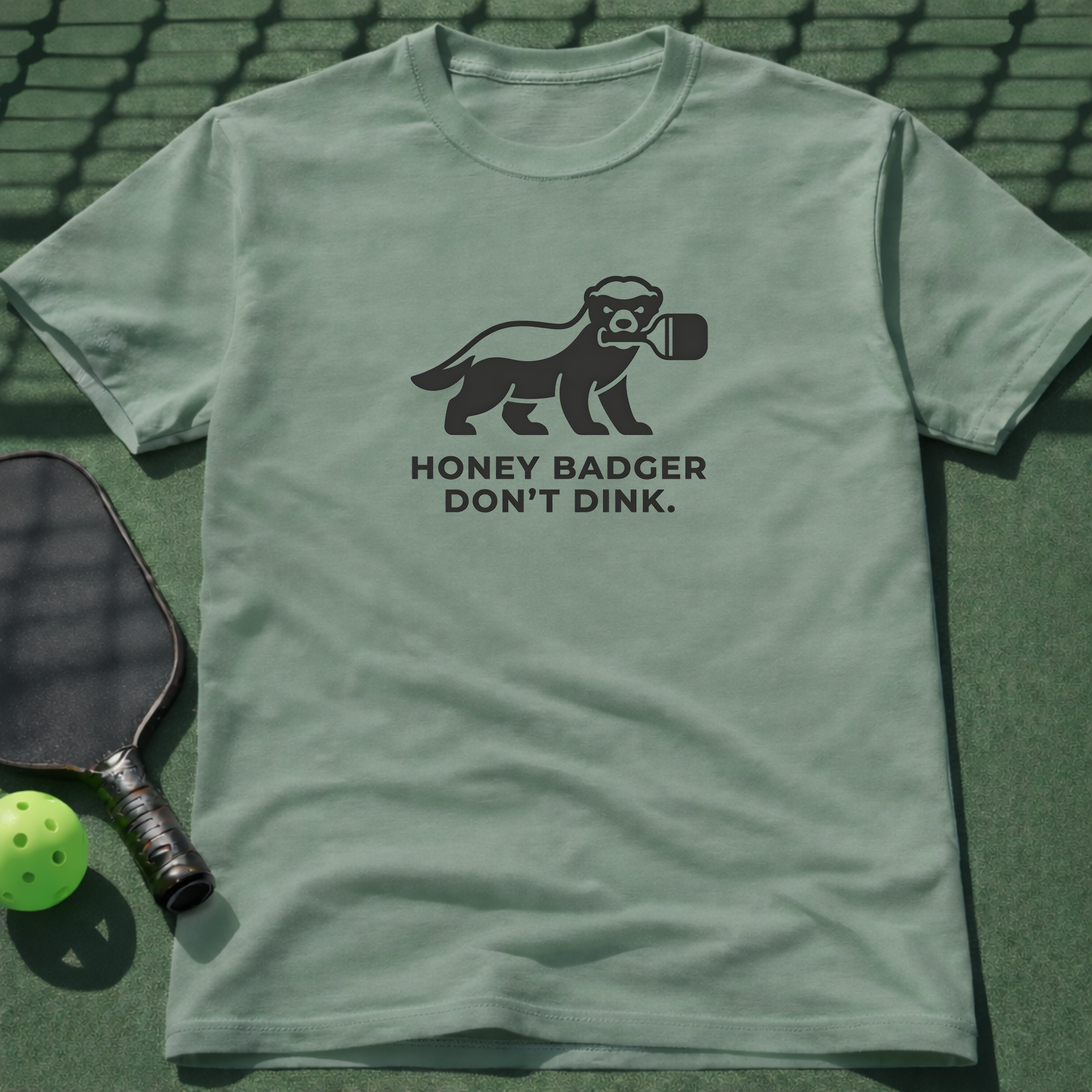 Honey Badger Don't Dink T-Shirt