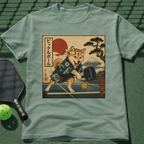 Vintage Japanese Dog Pickleball T-Shirt