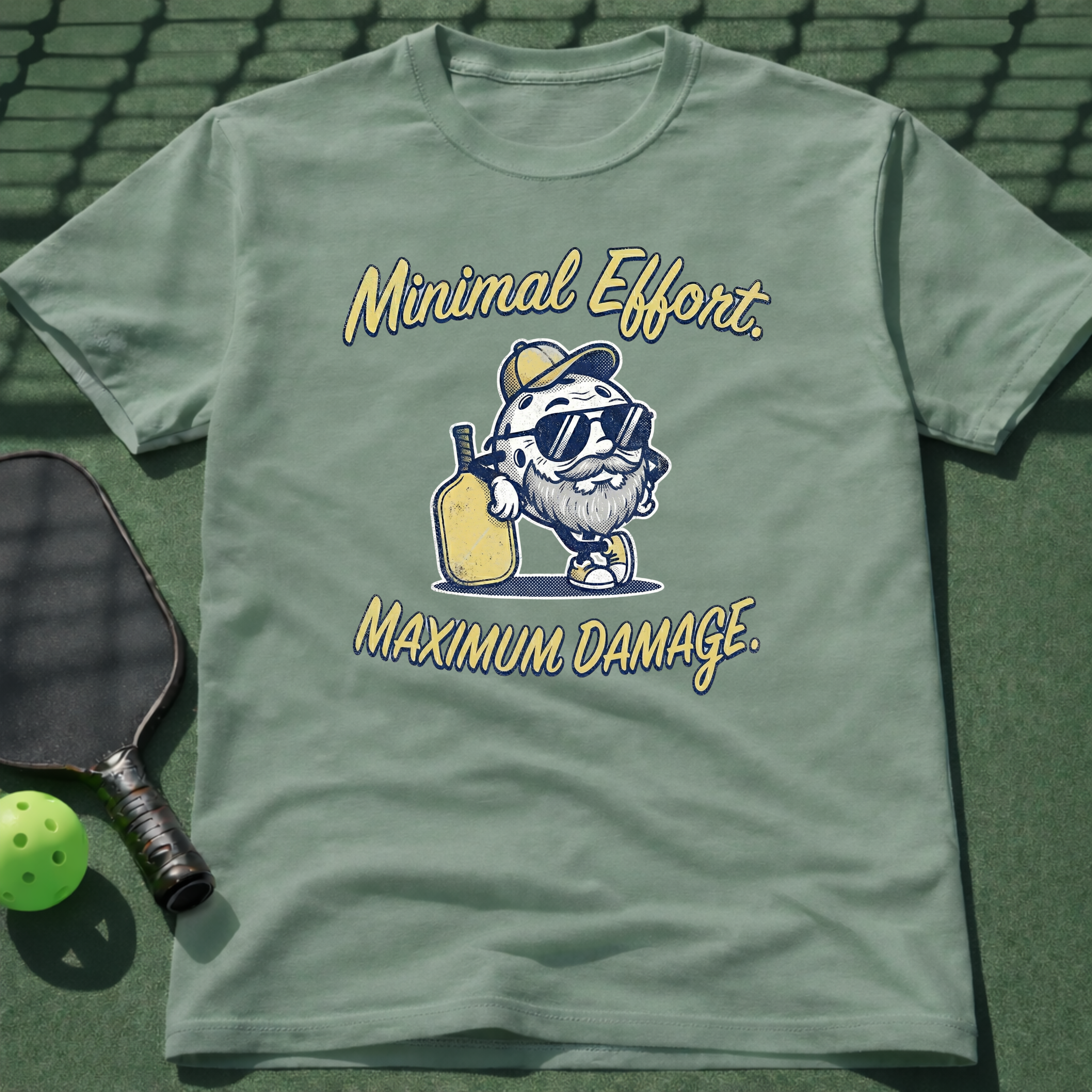 Minimal Effort Maximum Damage  T-Shirt