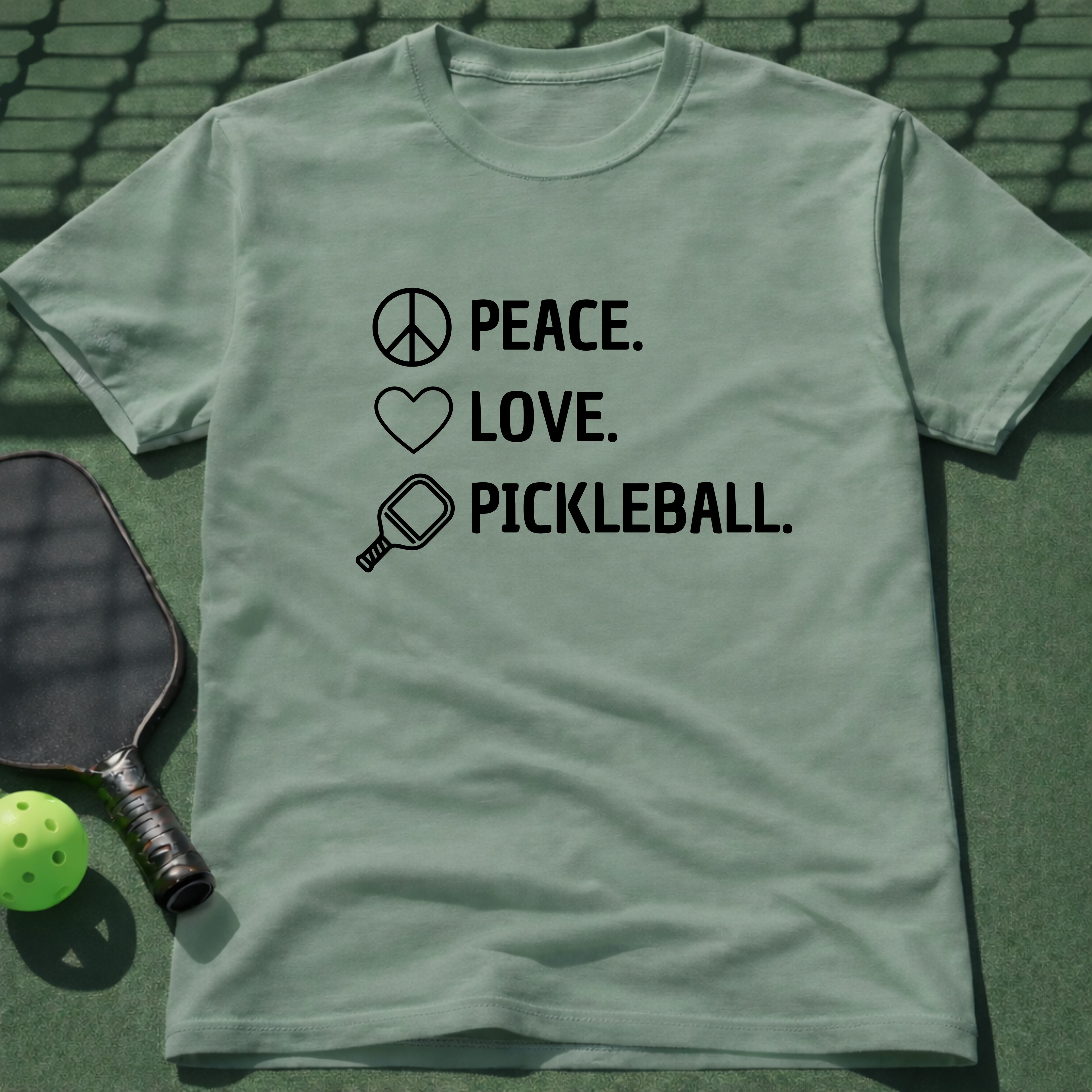 Peace. Love. Pickleball. T-Shirt