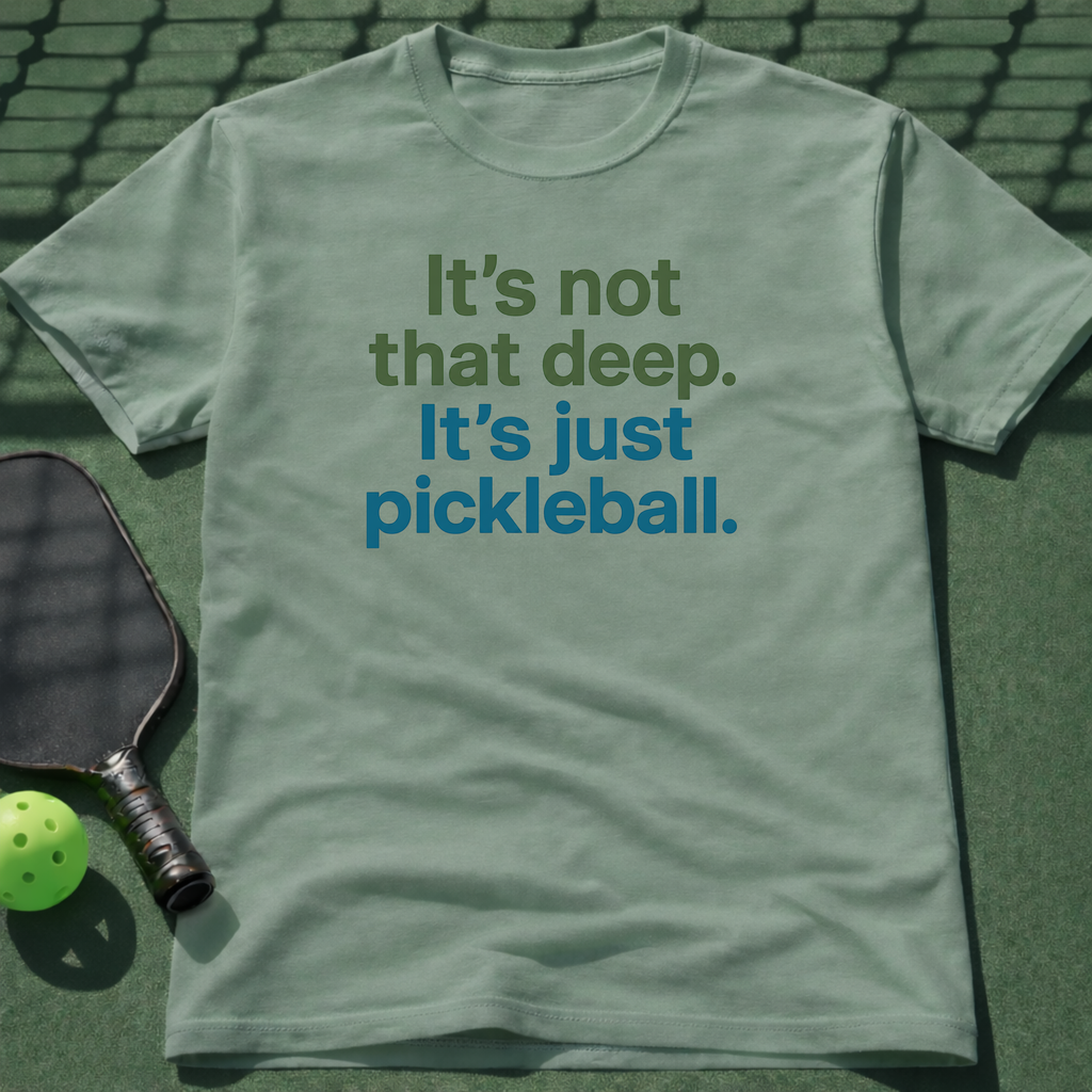 It's not that deep. It's just pickleball. T-Shirt