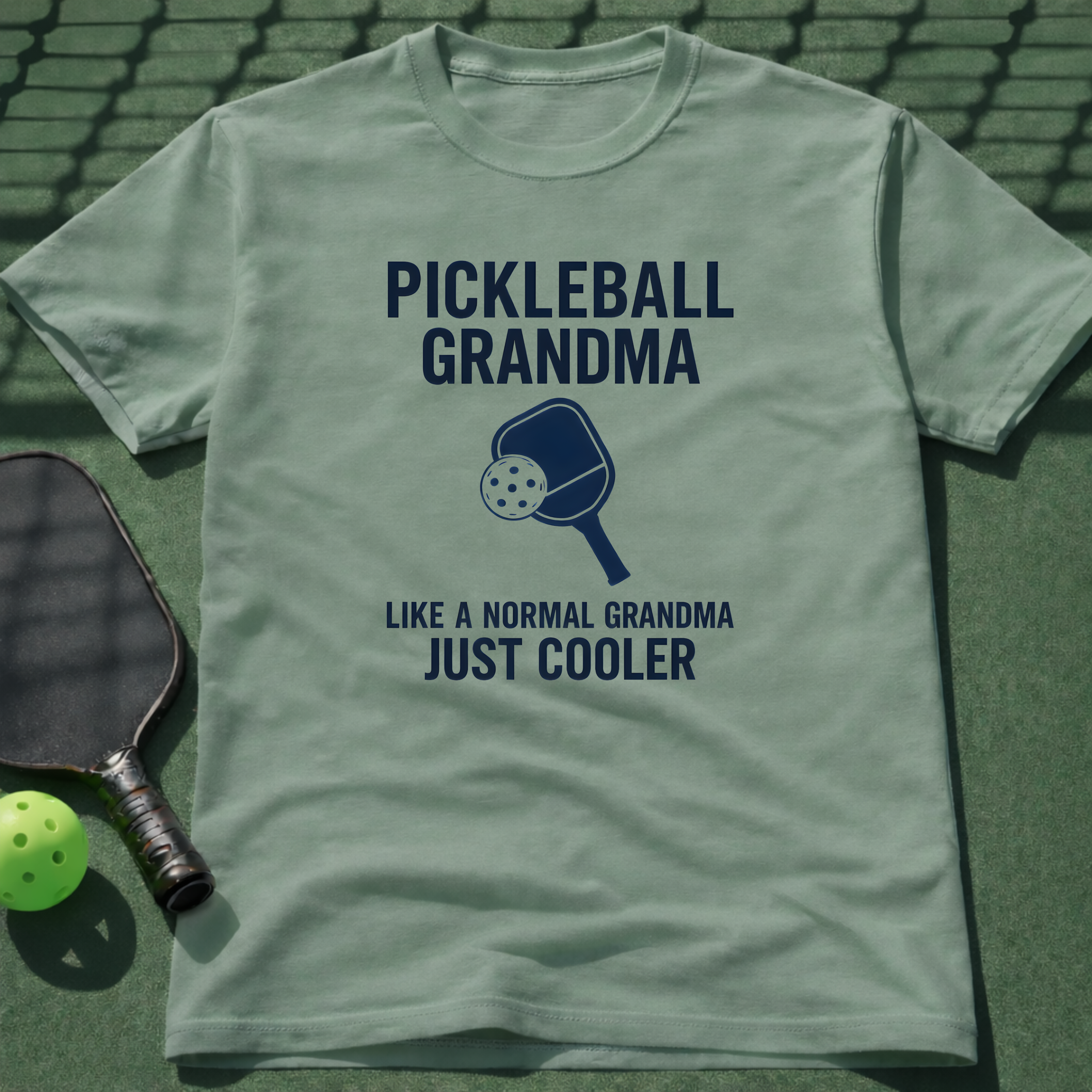 Pickleball Grandma Just Like A Normal Grandma But Cooler T-Shirt