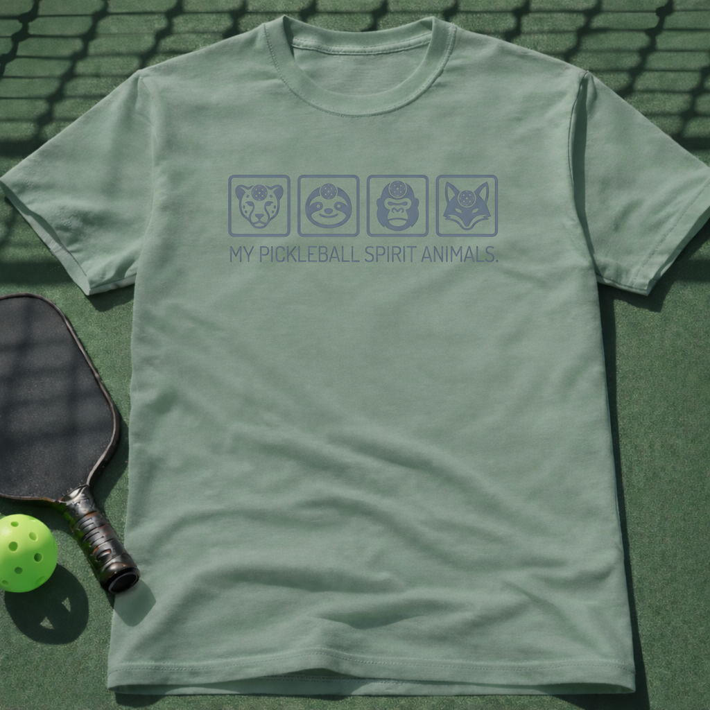 My Pickleball Spirit Animals T-Shirt