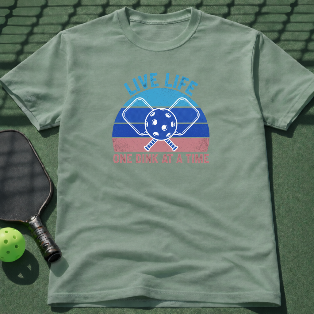 Live Life. One Dink At A Time. T-Shirt