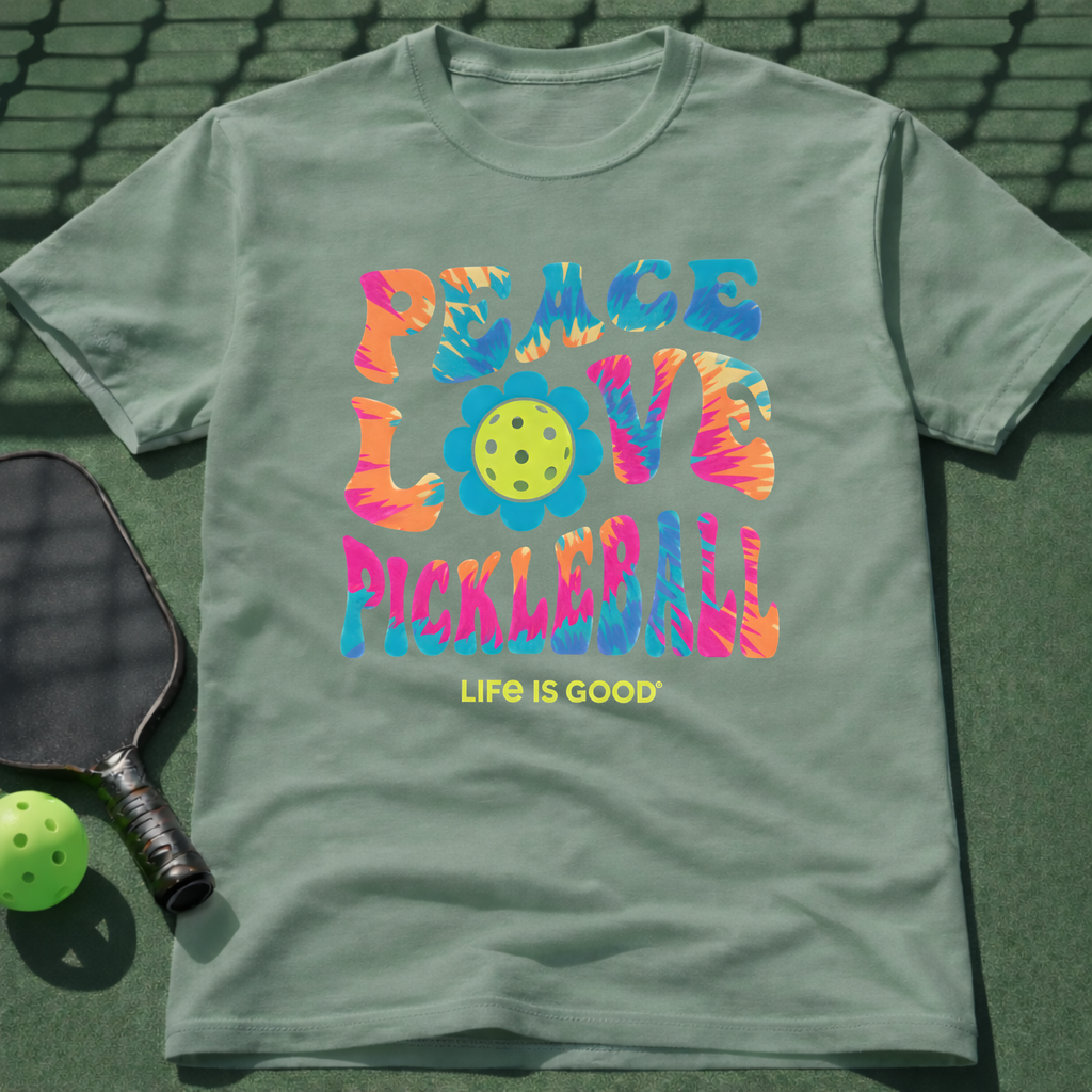 Peace Love Pickleball T-Shirt