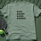 Eat. Sleep. Dink. Repeat. T-Shirt