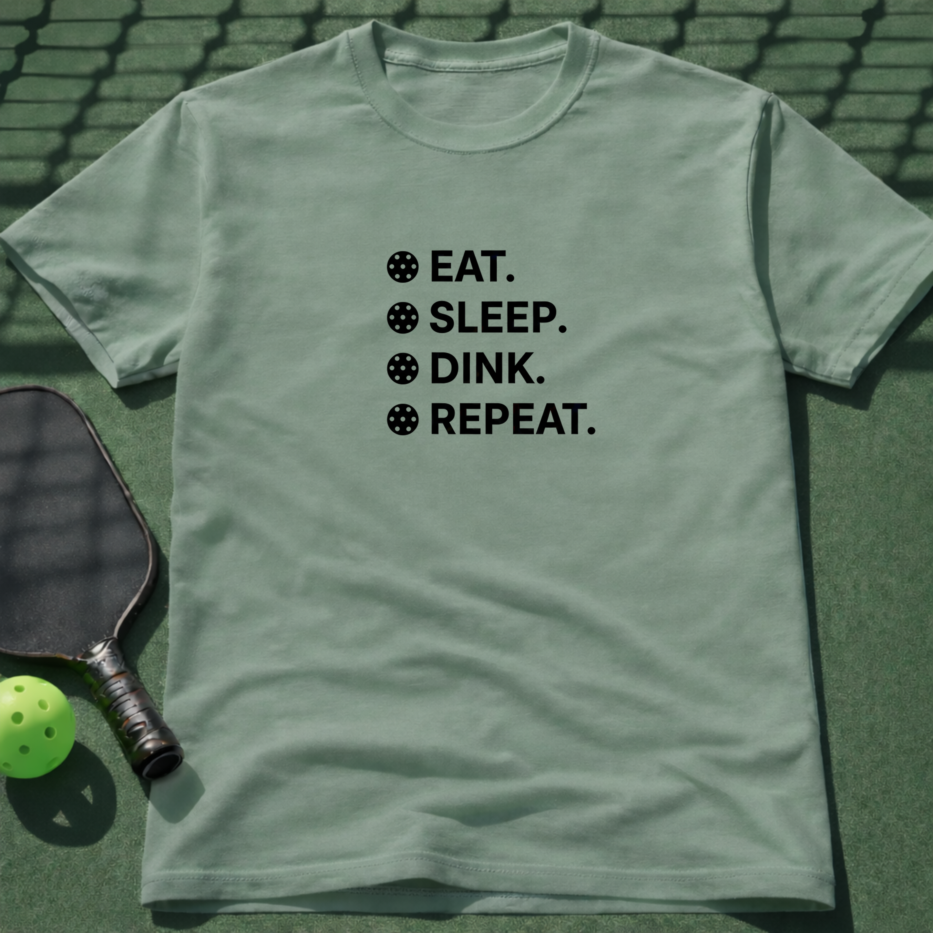 Eat. Sleep. Dink. Repeat. T-Shirt