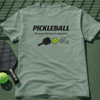 Pickleball Because Therapy Is Expensive. T-Shirt
