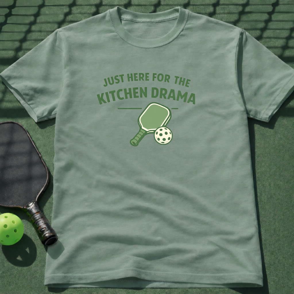 Just Here For The Kitchen Drama T-Shirt