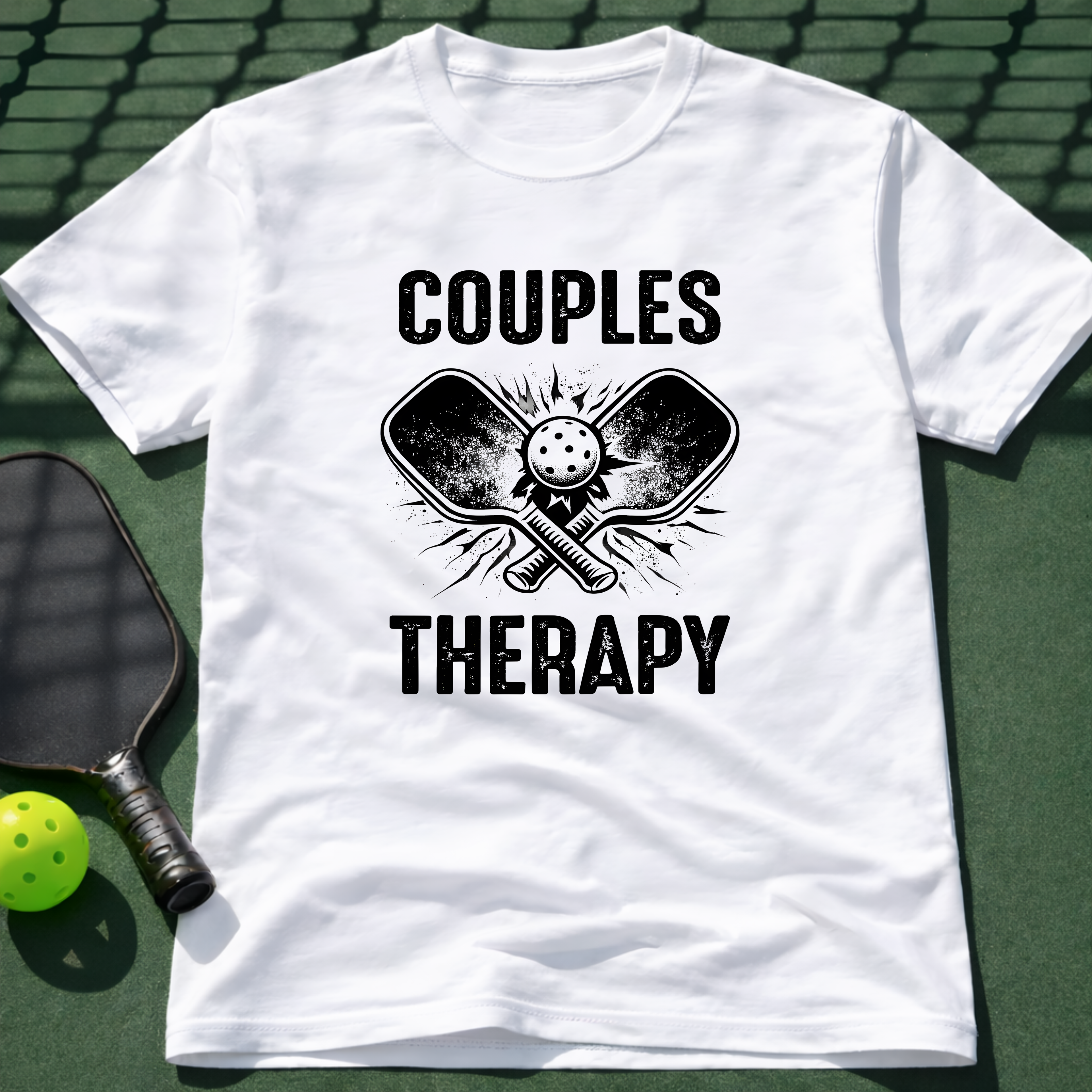 Couples Therapy Pickleball T-Shirt