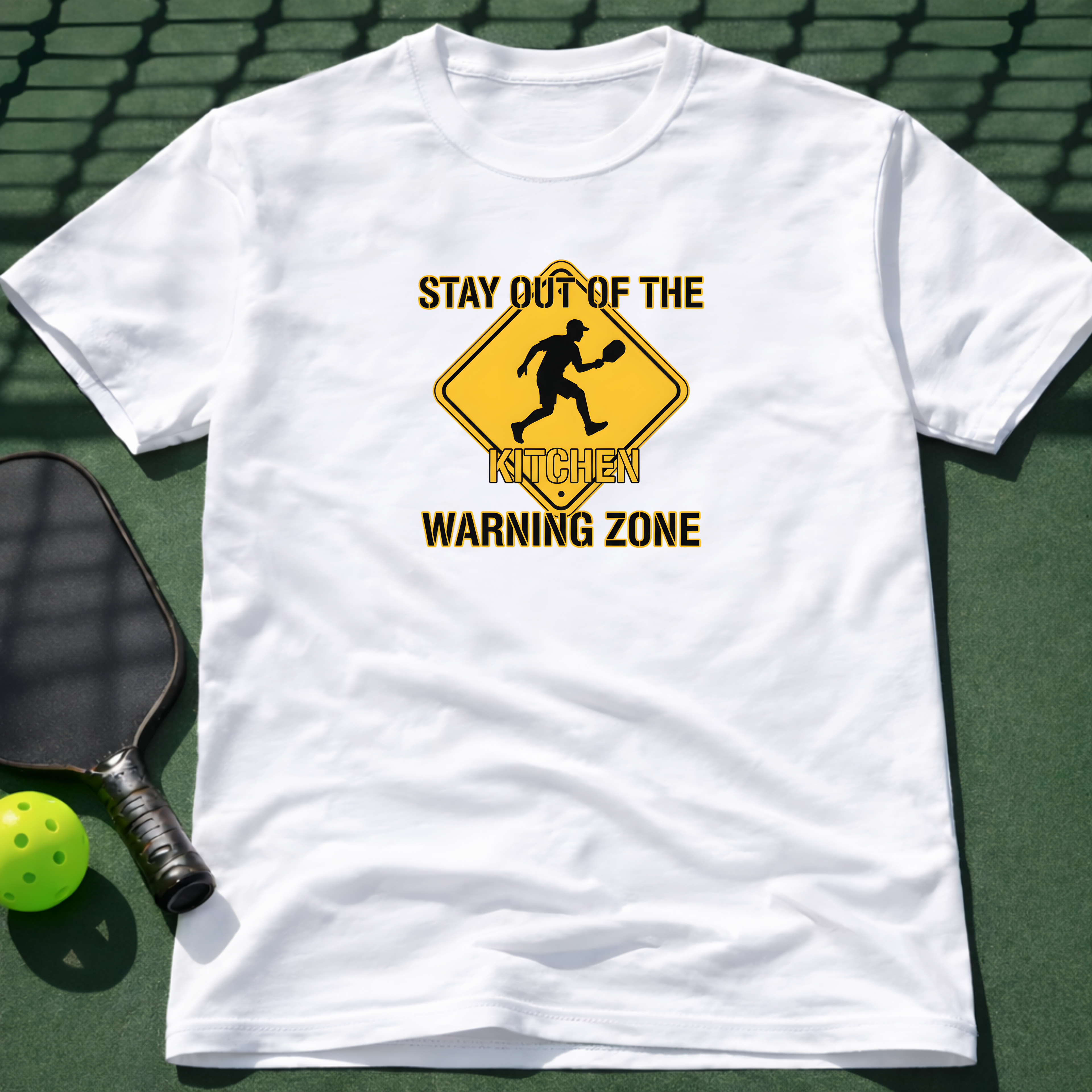 Warning Zone: Stay Out Of The Kitchen T-Shirt