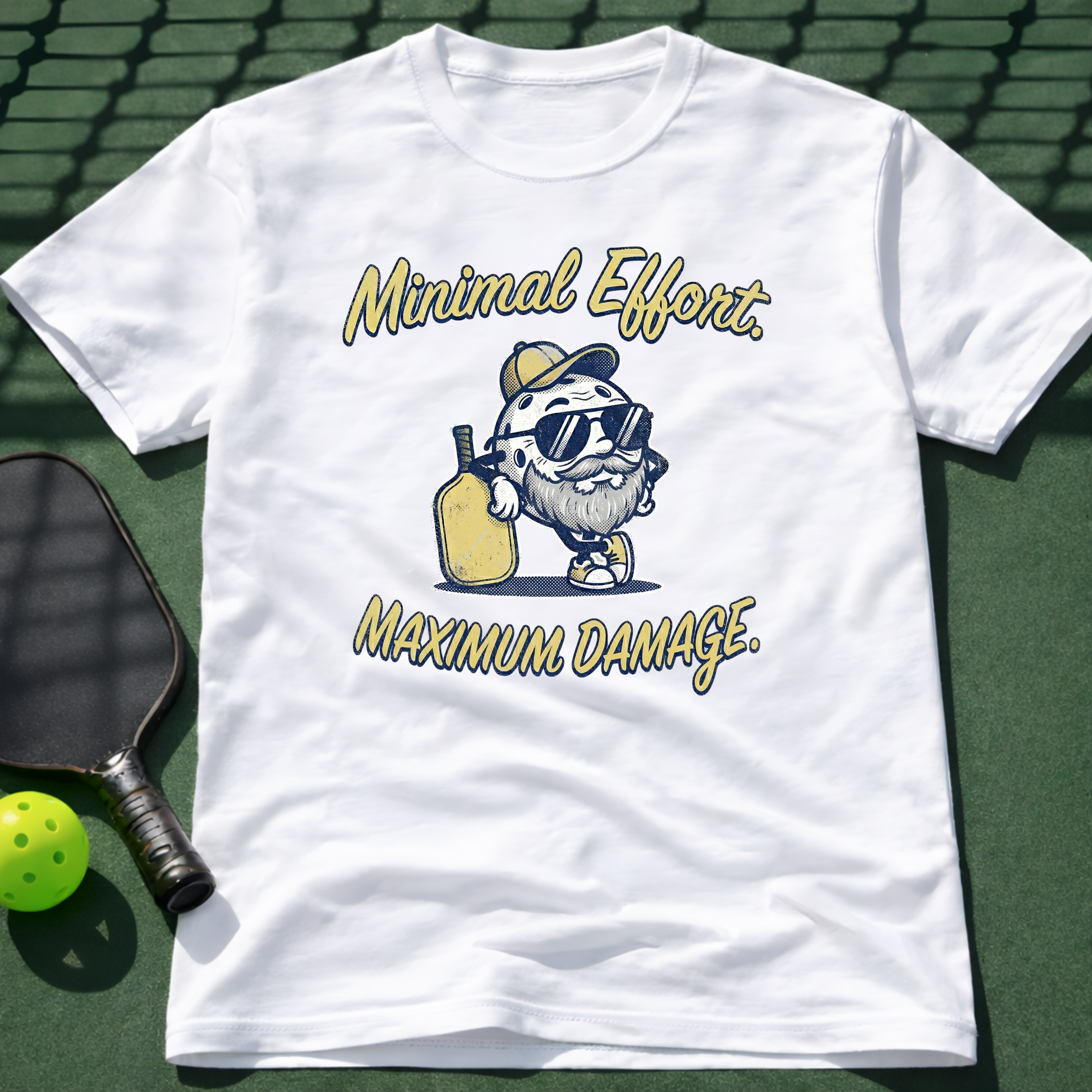 Minimal Effort Maximum Damage  T-Shirt