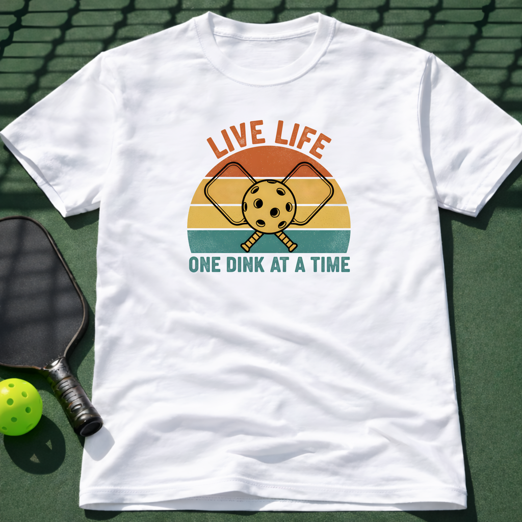 Live Life. One Dink At A Time. T-Shirt