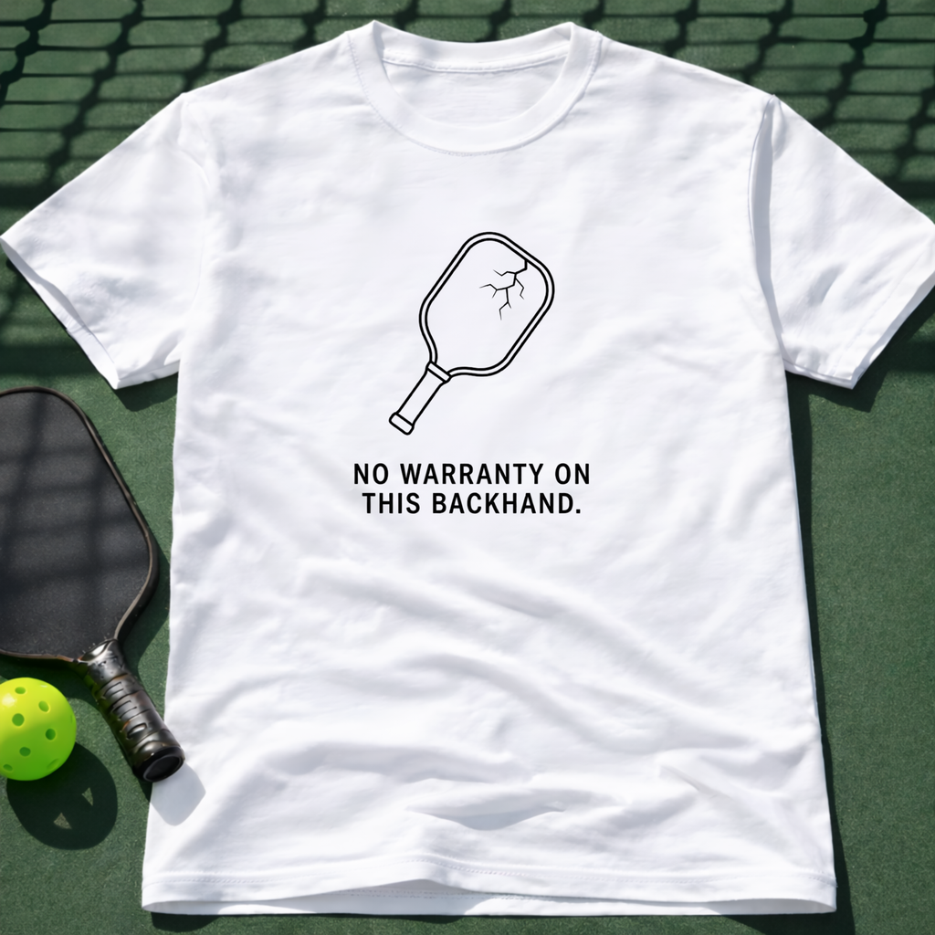 No Warranty On This Backhand. T-Shirt