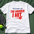The Older I Get The Harder I Hit. T-Shirt