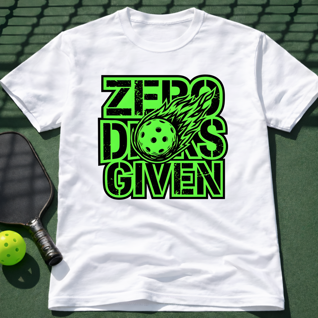 Zero Dinks Given T-Shirt