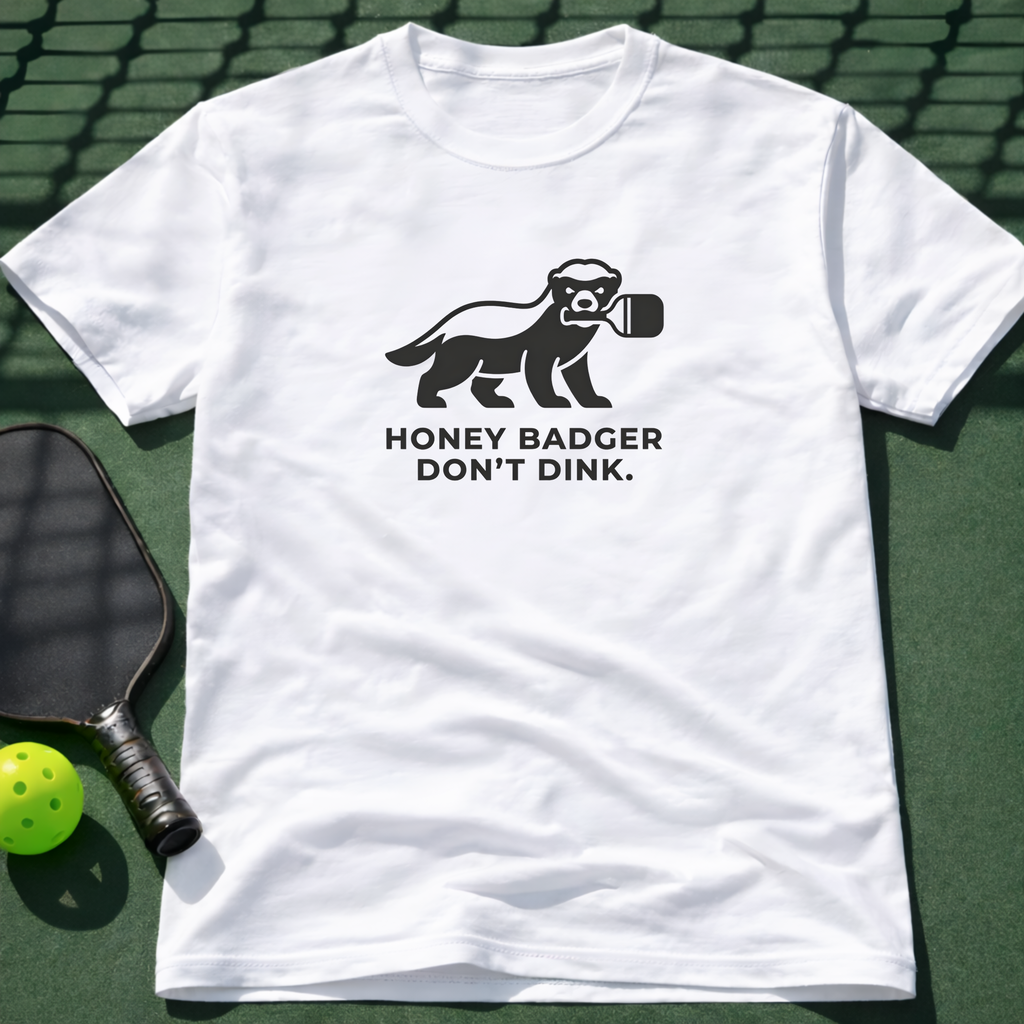 Honey Badger Don't Dink T-Shirt