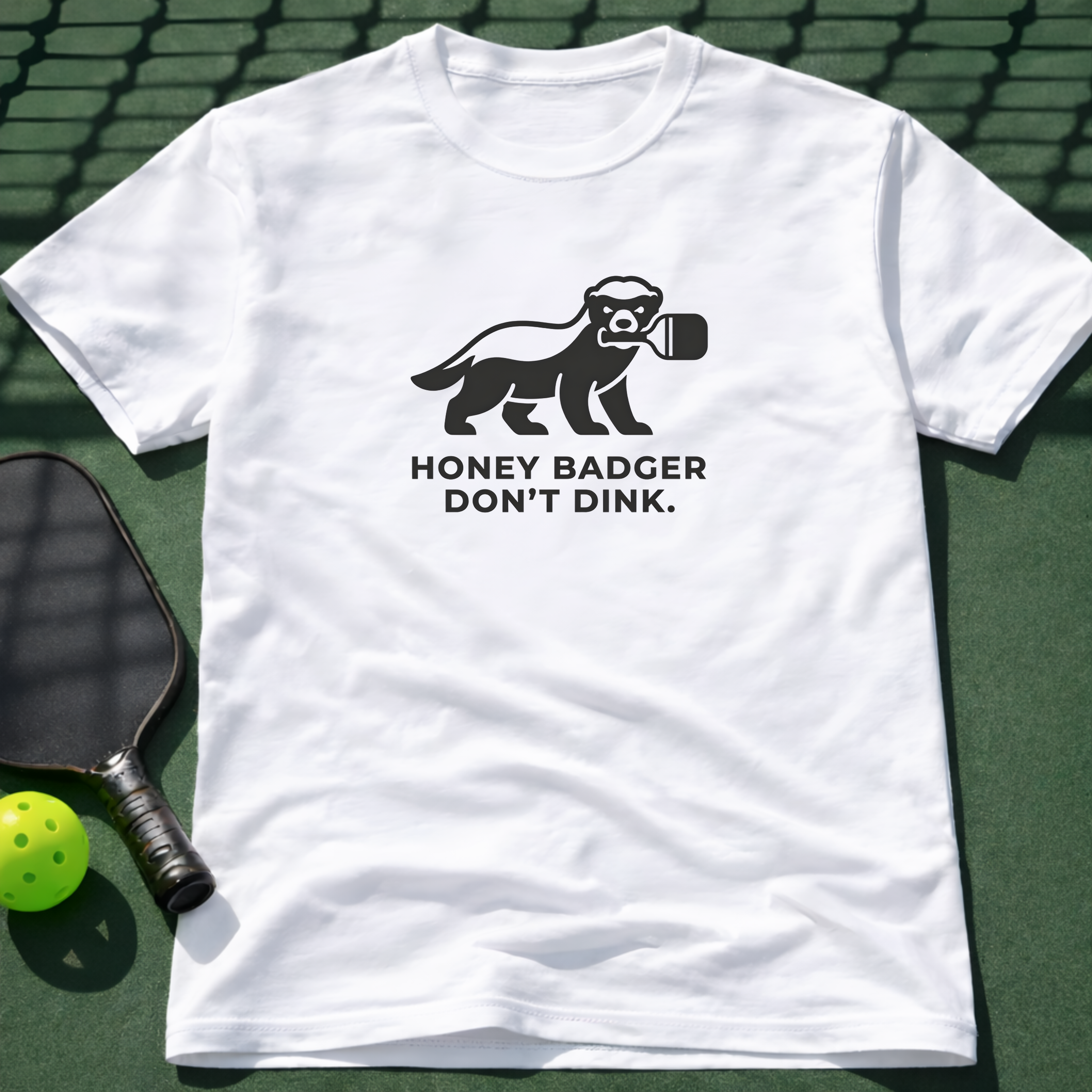 Honey Badger Don't Dink T-Shirt